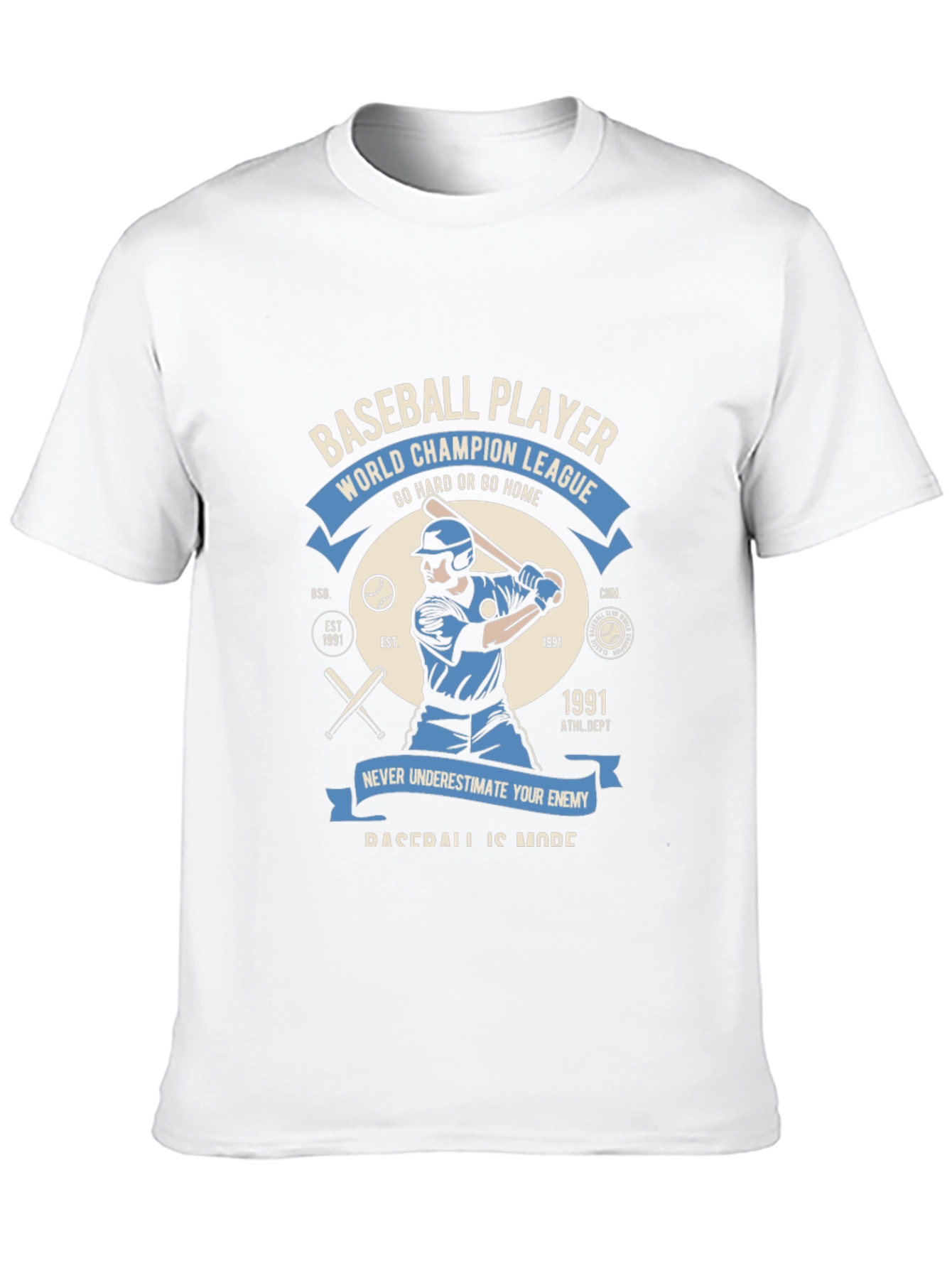 Baseball Player World Champion League T-Shirt