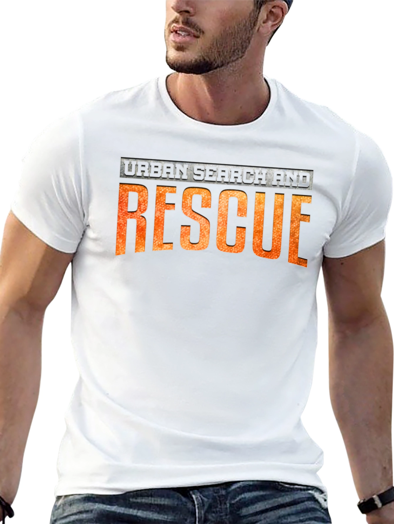 Urban Search & Rescue Graphic Tee - Black