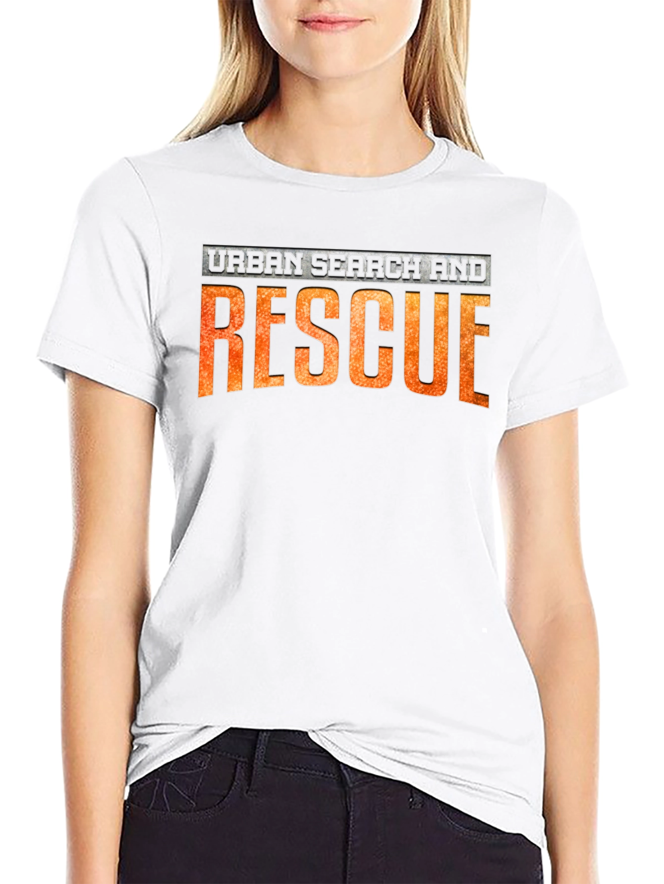 Urban Search & Rescue Graphic Tee - Black