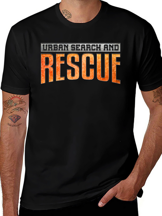 Urban Search & Rescue Graphic Tee - Black
