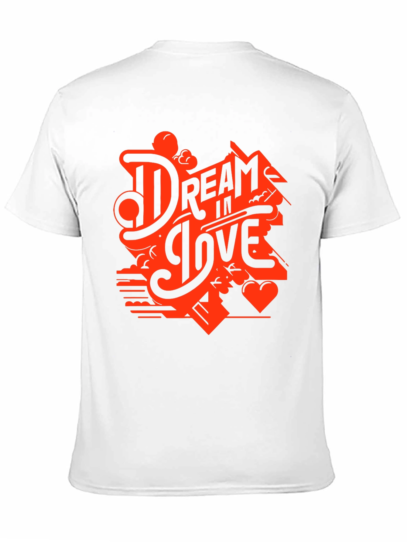 Dream in Love Graphic Black T-Shirt