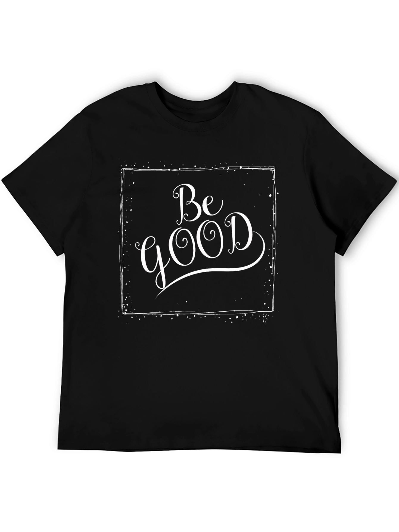 Be Good Black Graphic Tee