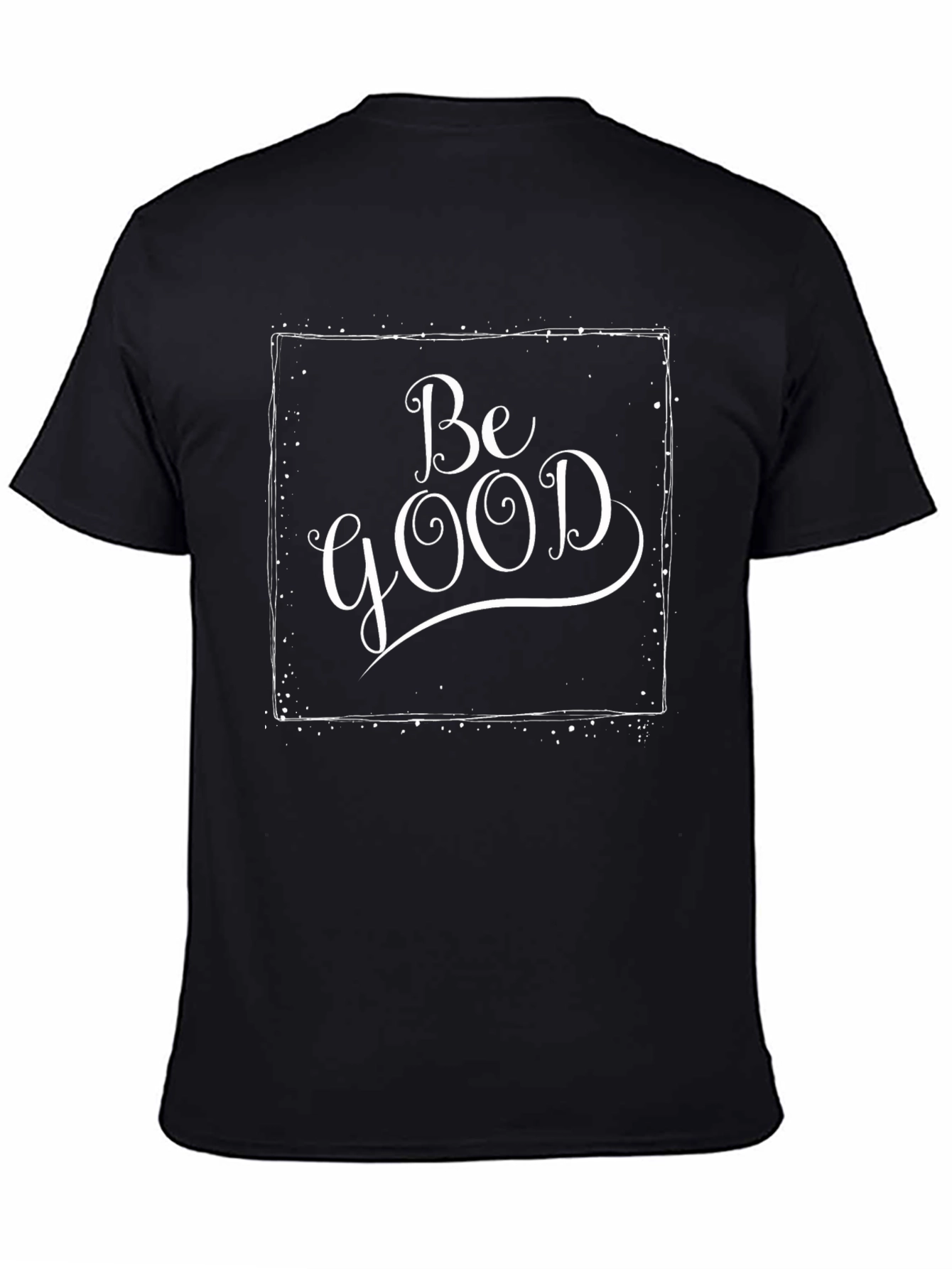 Be Good Black Graphic Tee