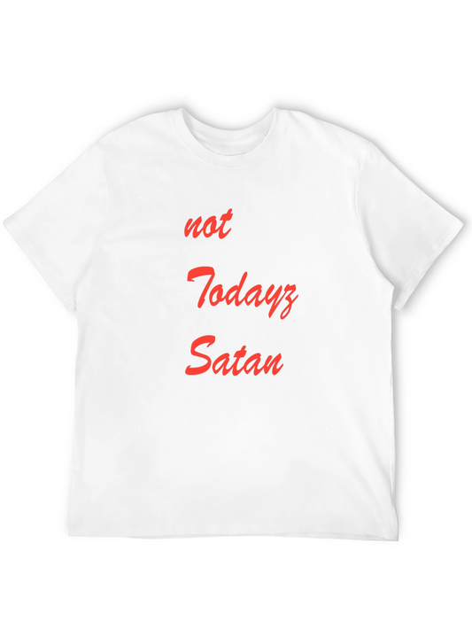 Not Todayz Satan Graphic T-Shirt