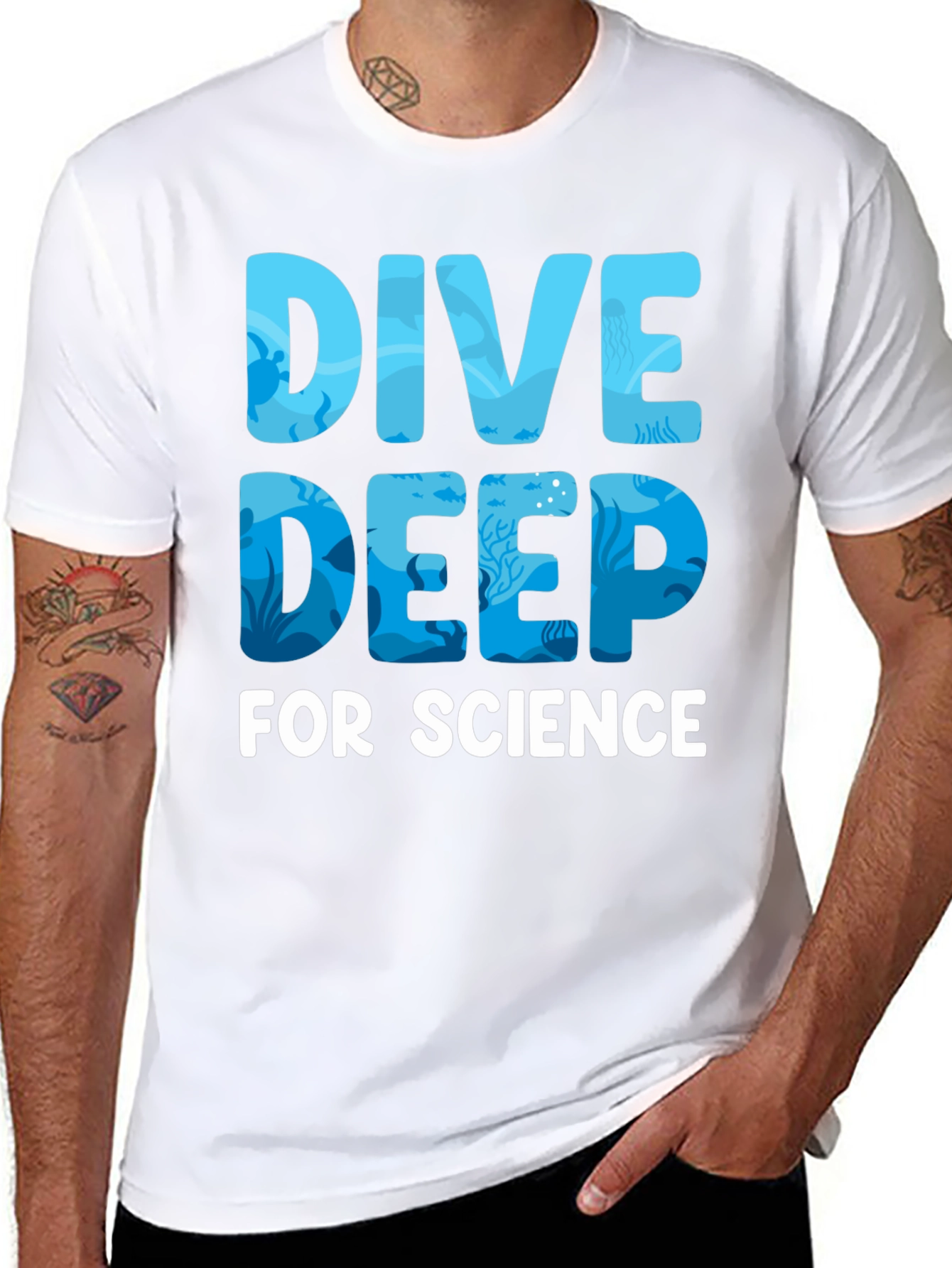 Dive Deep For Science T-Shirt