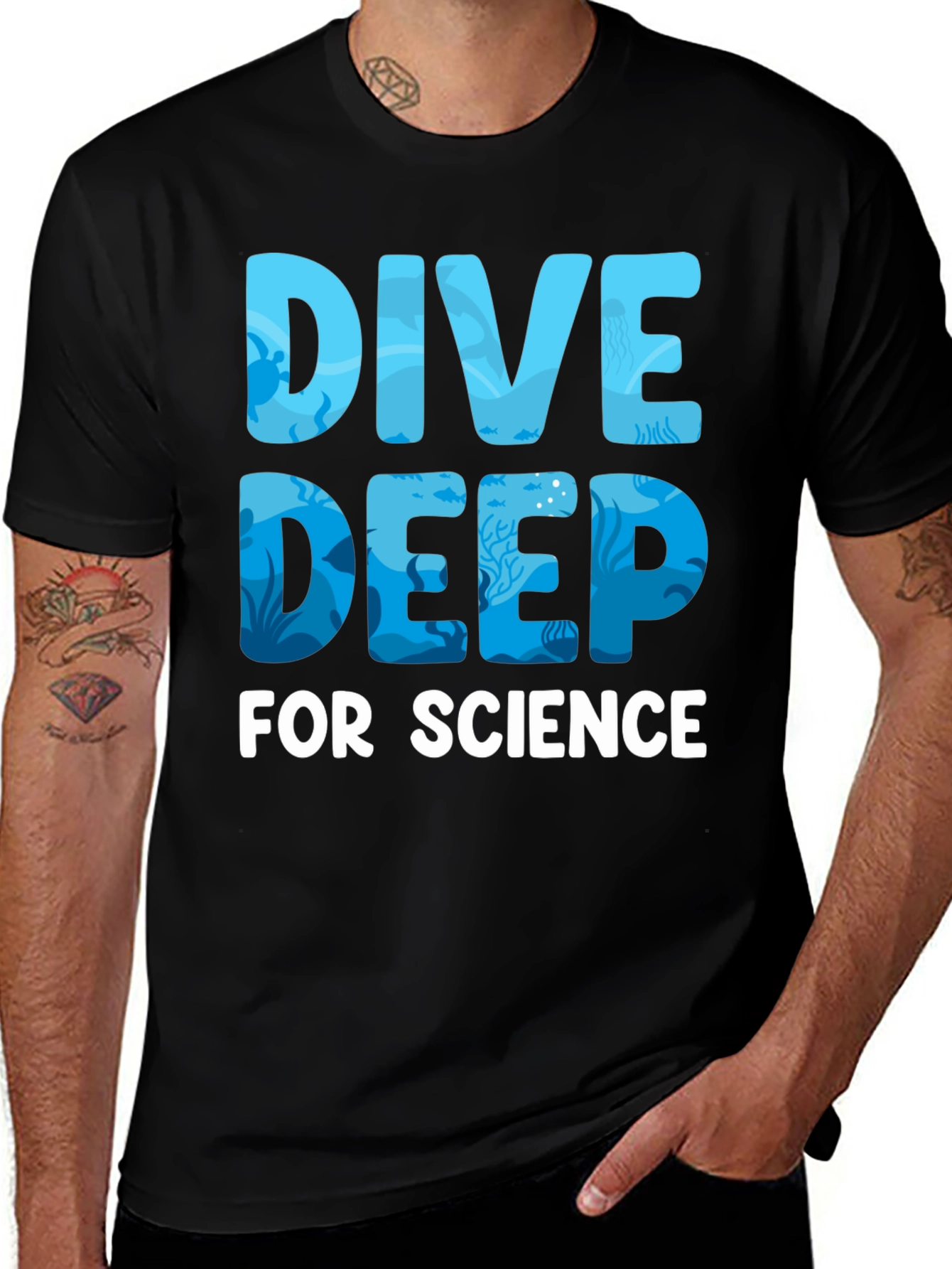 Dive Deep For Science T-Shirt