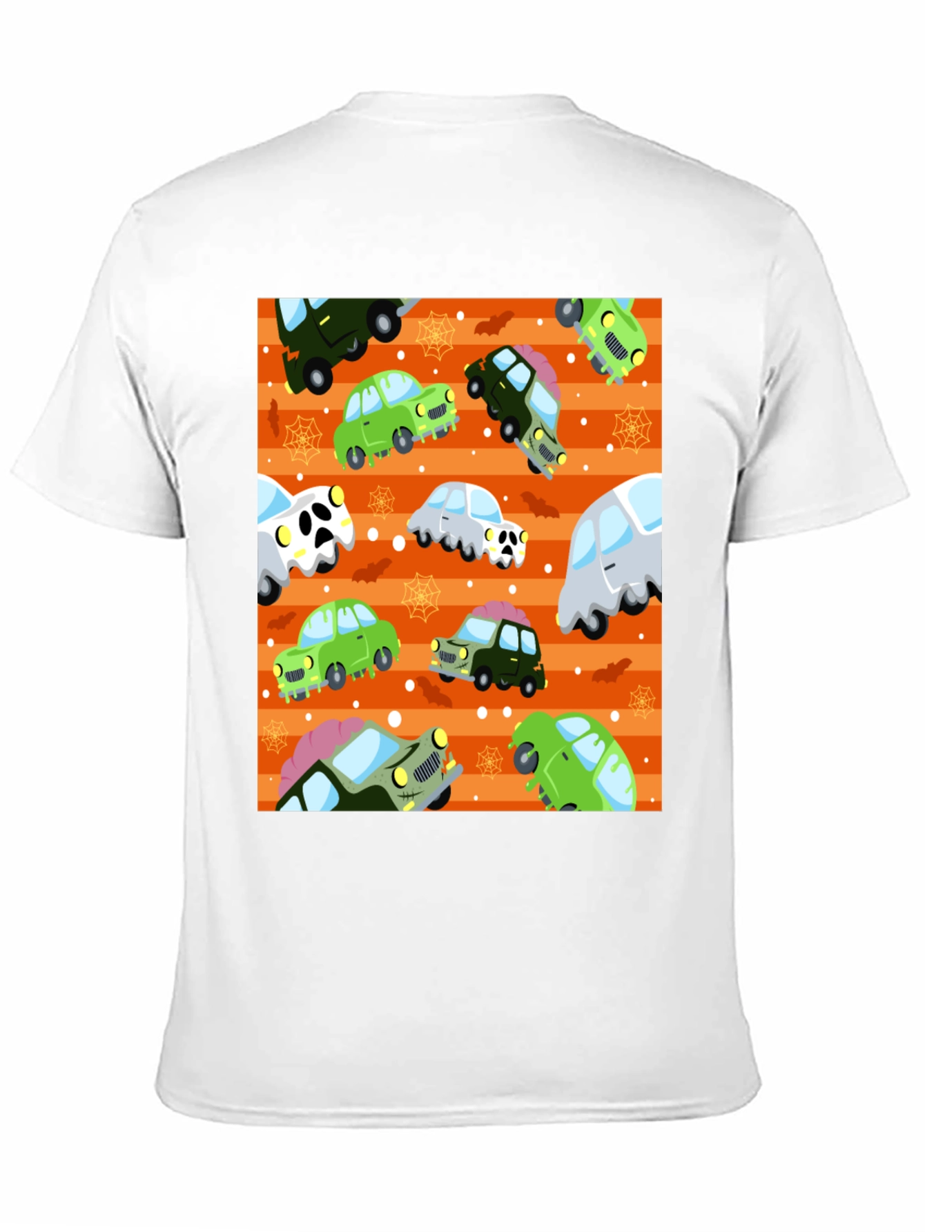 Zombie Cars Pattern T-Shirt