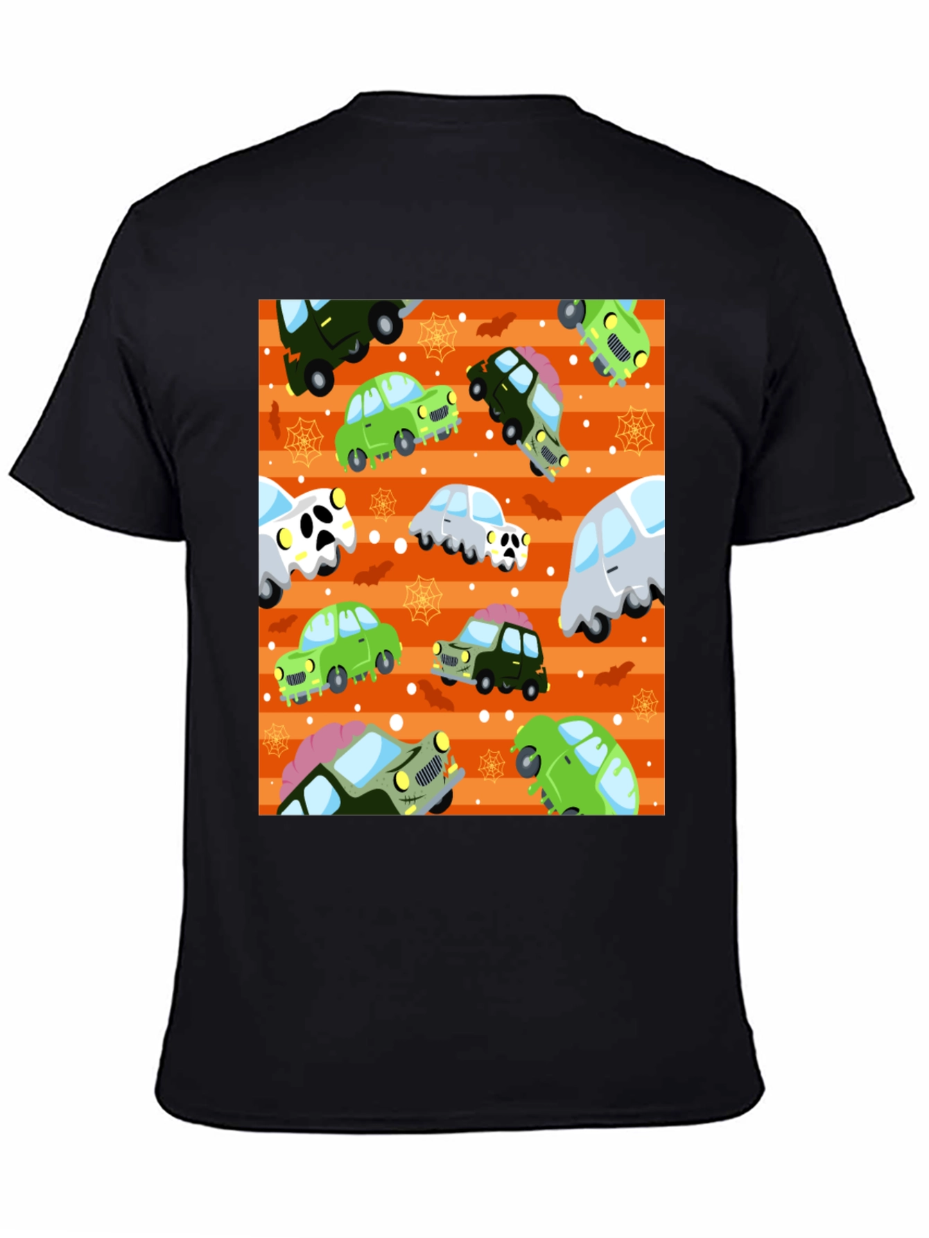 Zombie Cars Pattern T-Shirt