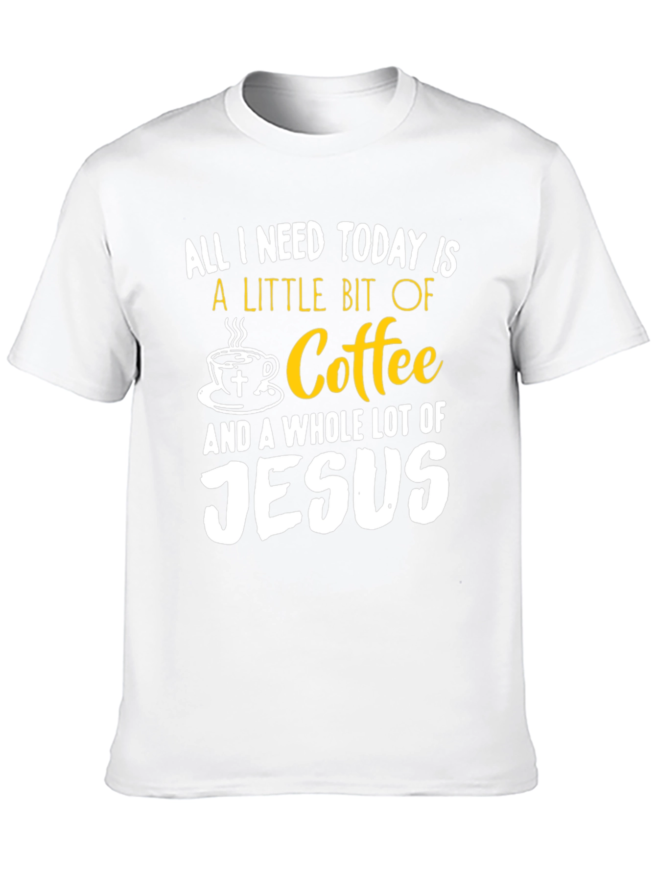 Coffee and Jesus Graphic T-Shirt