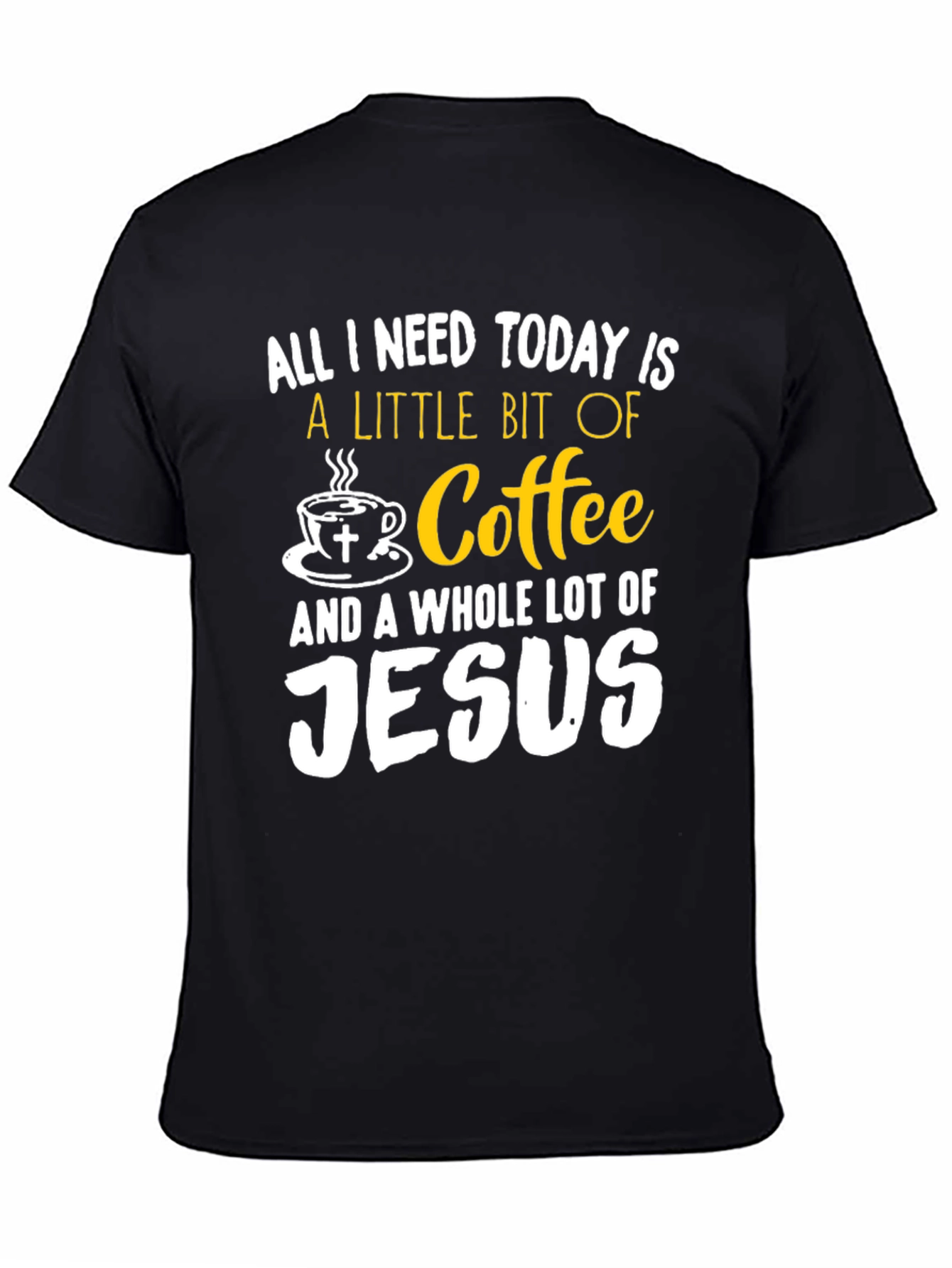 Coffee and Jesus Graphic T-Shirt