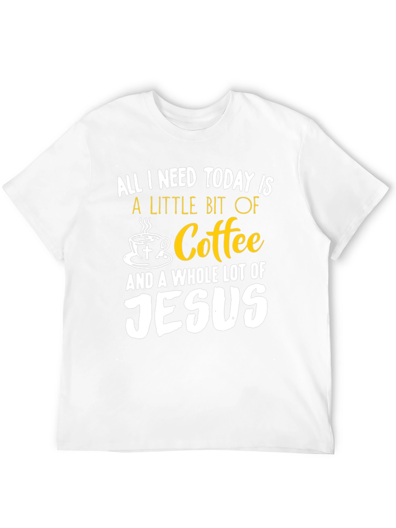 Coffee and Jesus Graphic T-Shirt