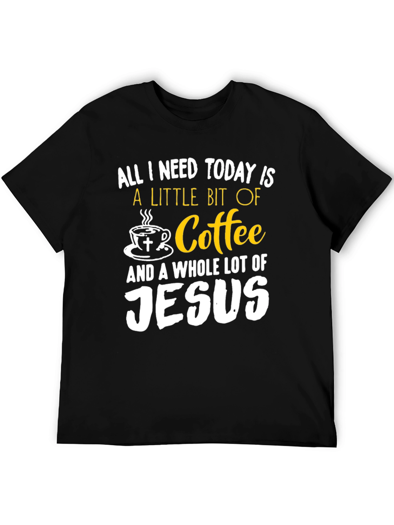 Coffee and Jesus Graphic T-Shirt