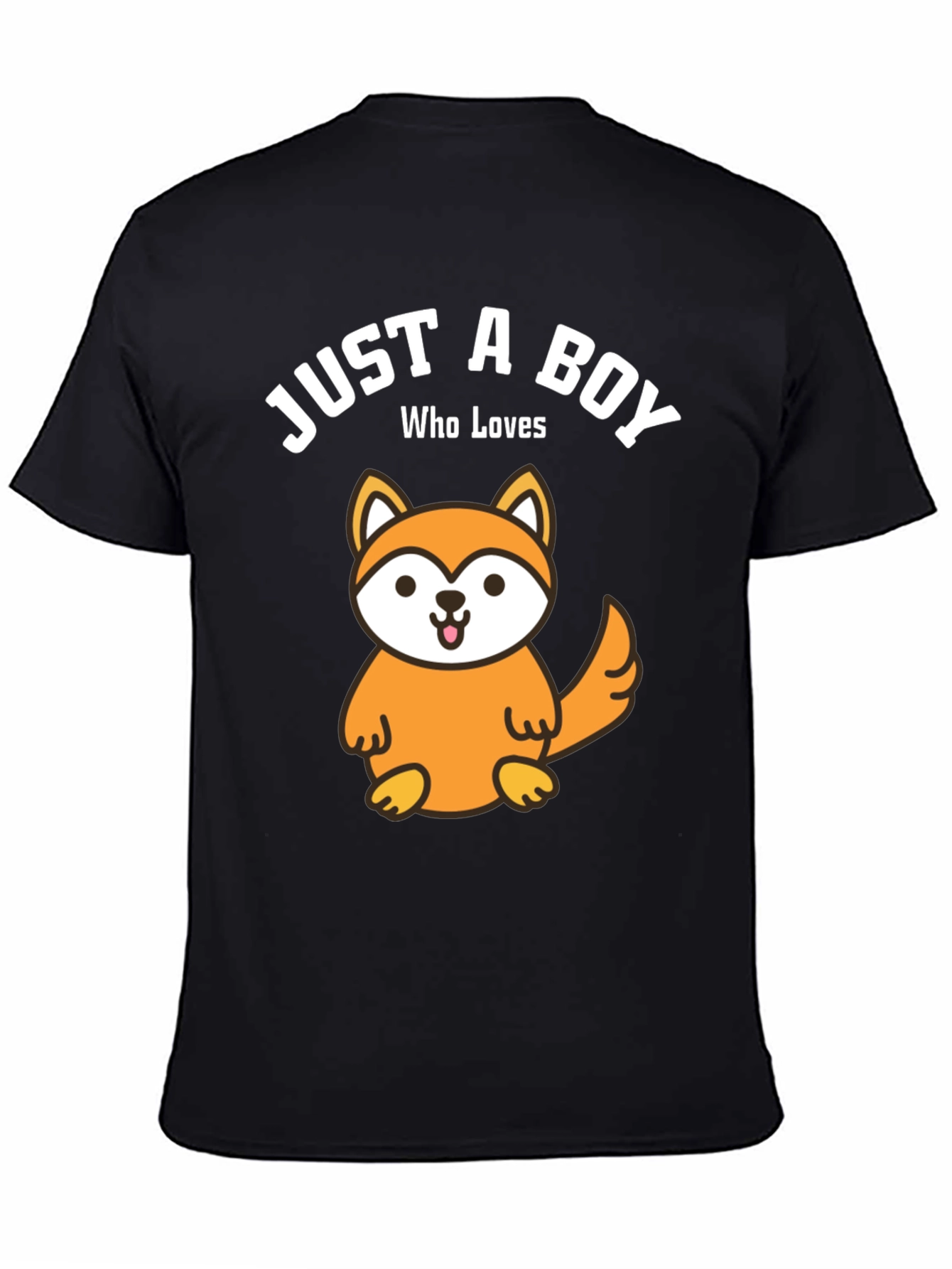 Boy Who Loves Foxes T-Shirt - Cute Animal Tee