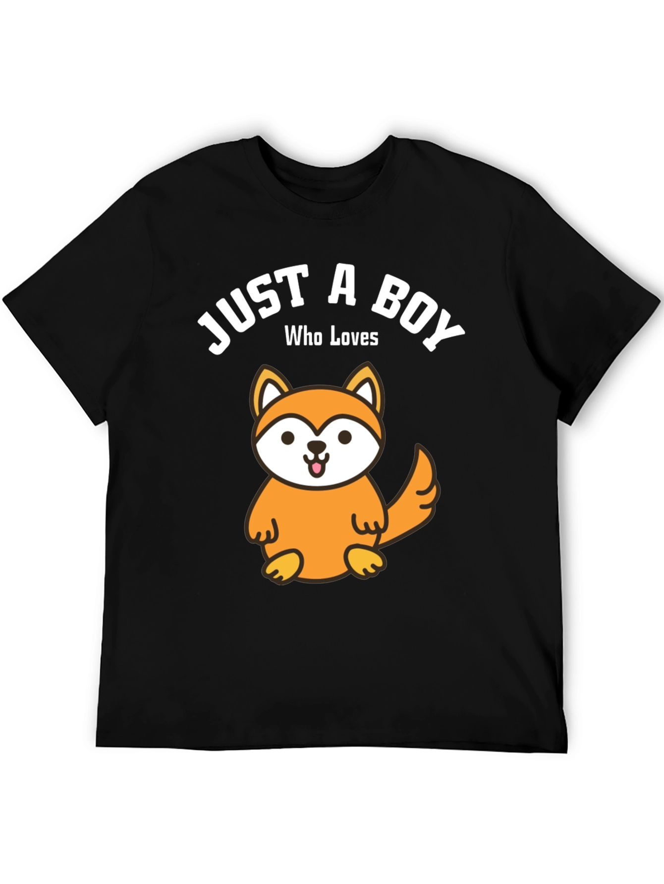 Boy Who Loves Foxes T-Shirt - Cute Animal Tee