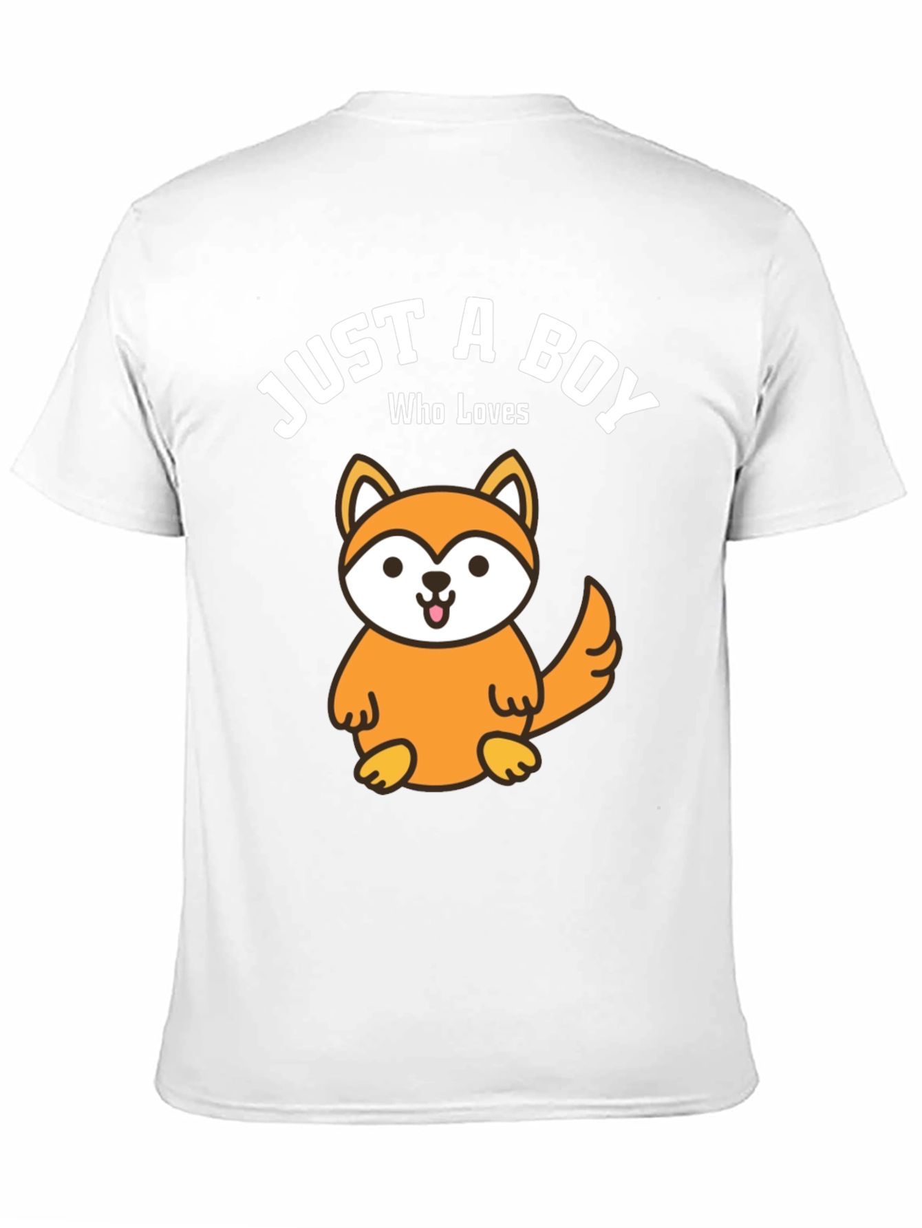 Boy Who Loves Foxes T-Shirt - Cute Animal Tee
