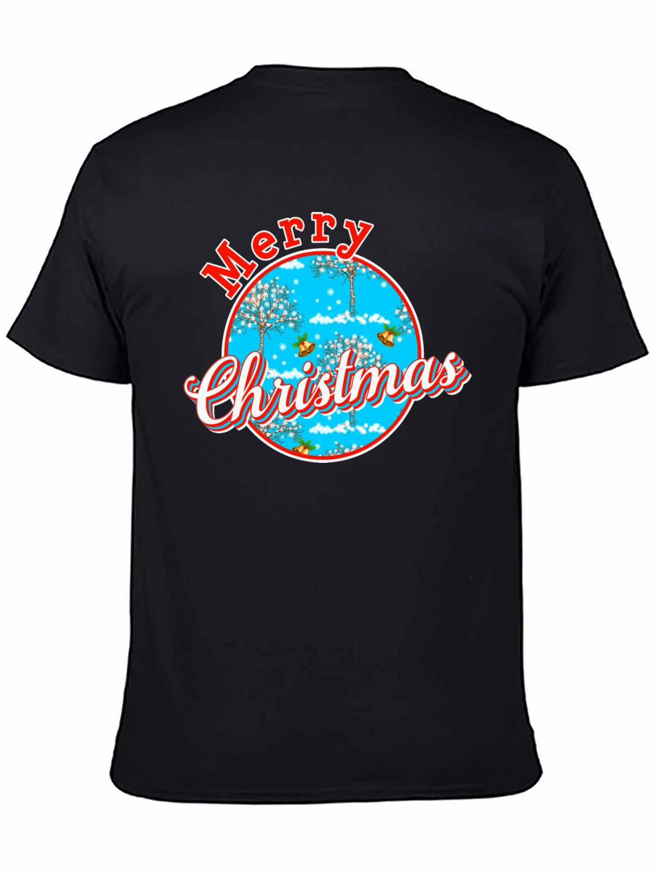 Merry Christmas Holiday Graphic T-Shirt