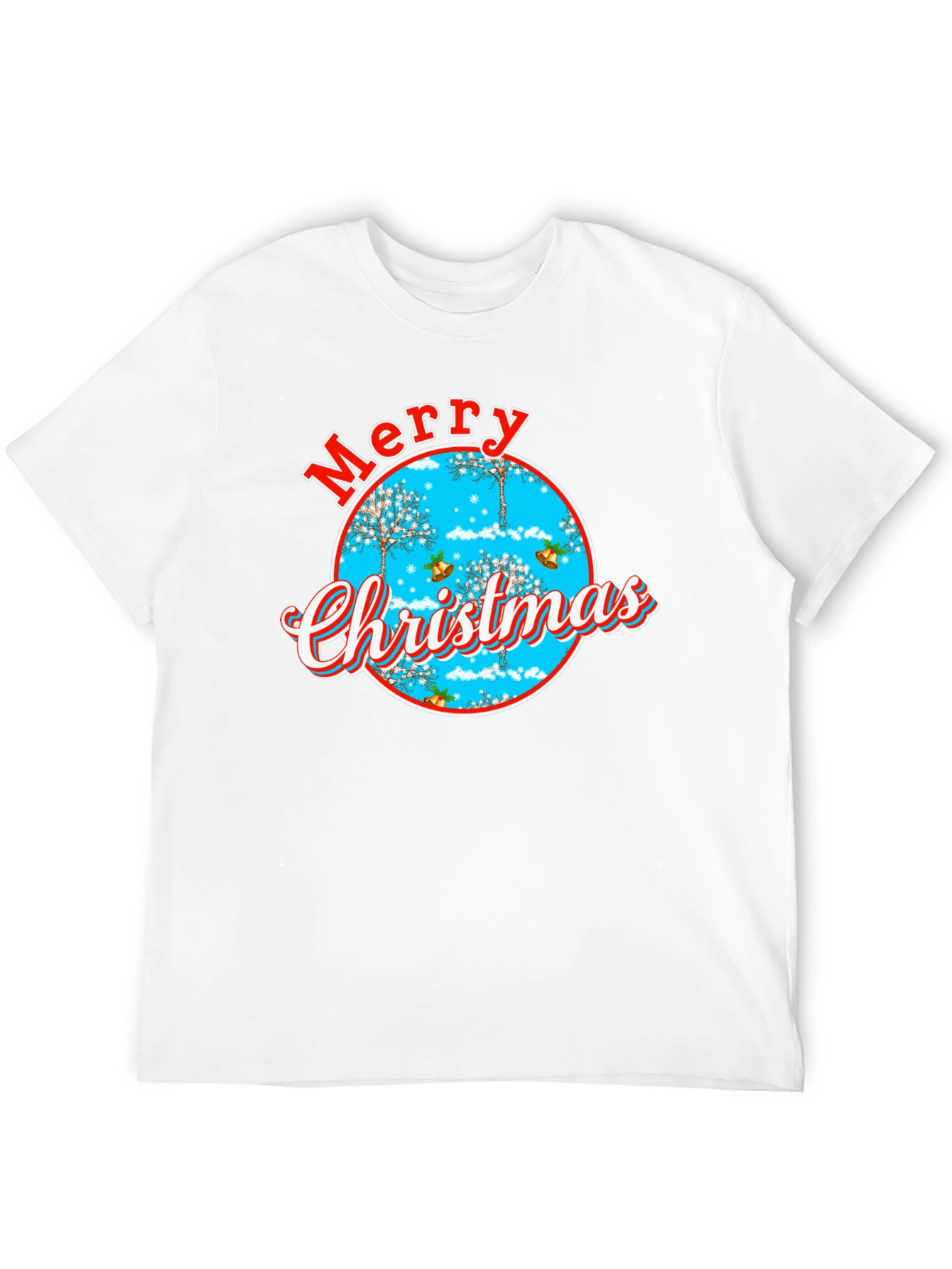 Merry Christmas Holiday Graphic T-Shirt