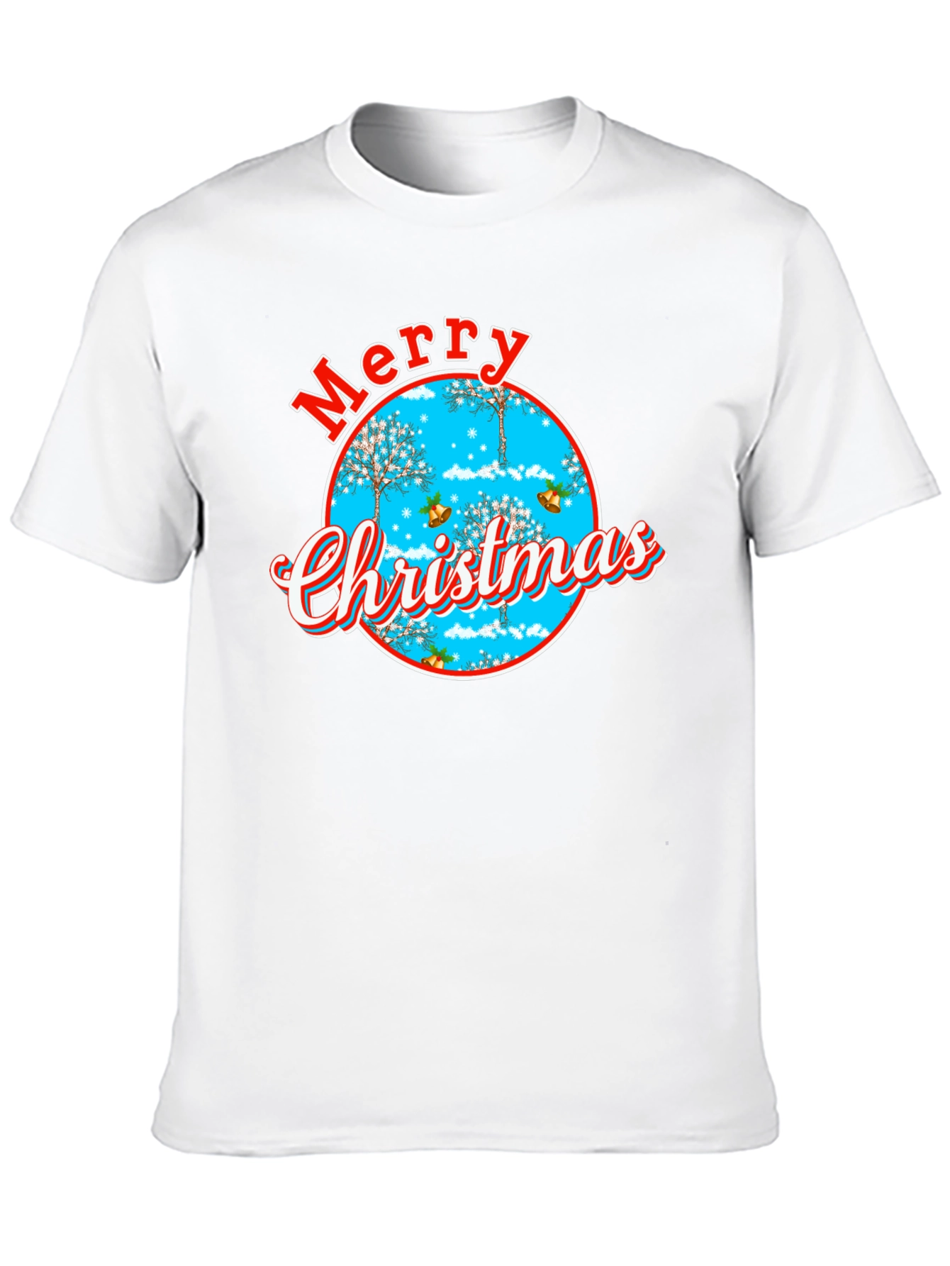 Merry Christmas Holiday Graphic T-Shirt