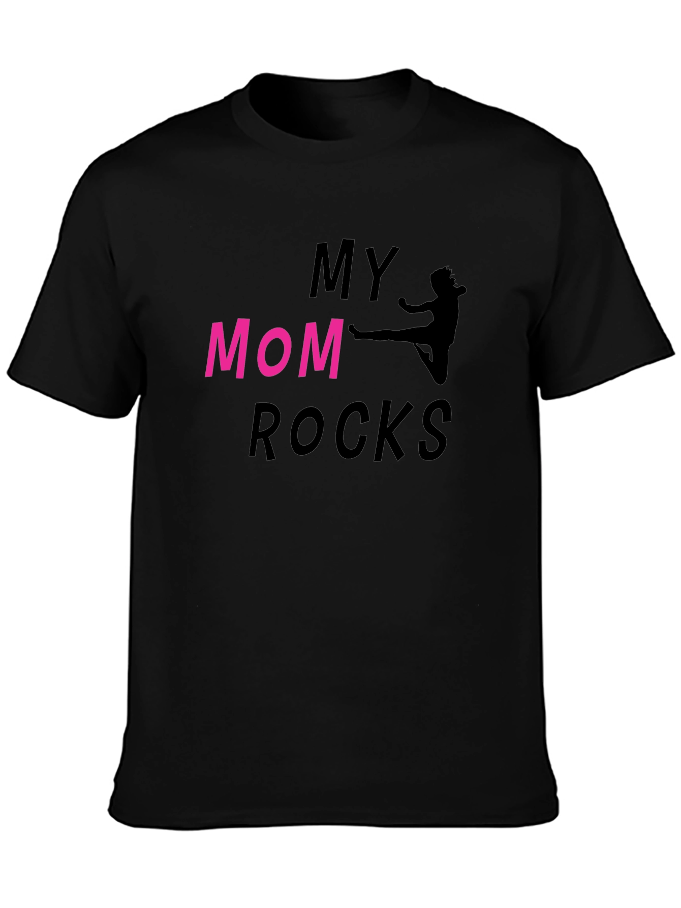 My Mom Rocks T-Shirt - Martial Arts Design