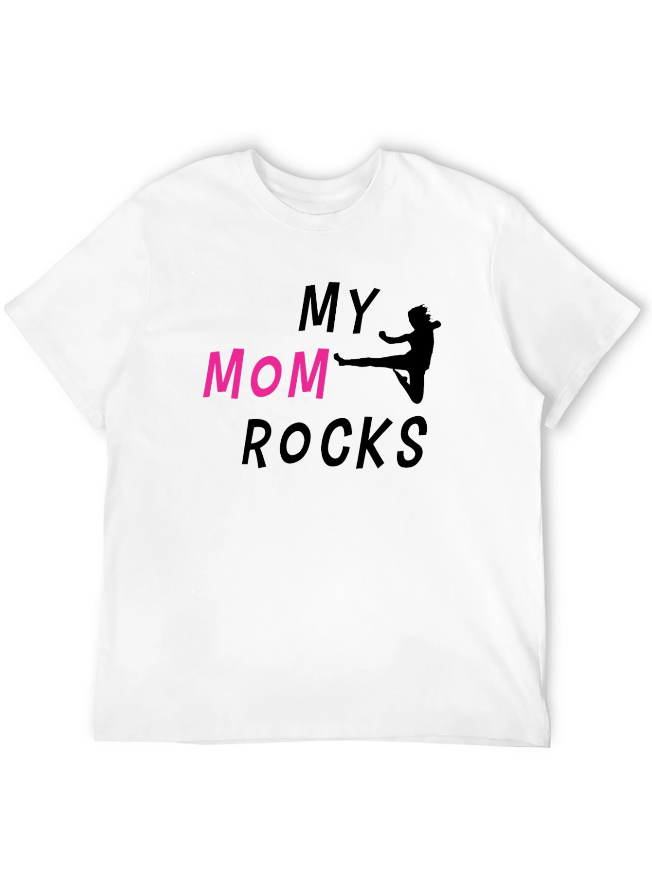 My Mom Rocks T-Shirt - Martial Arts Design
