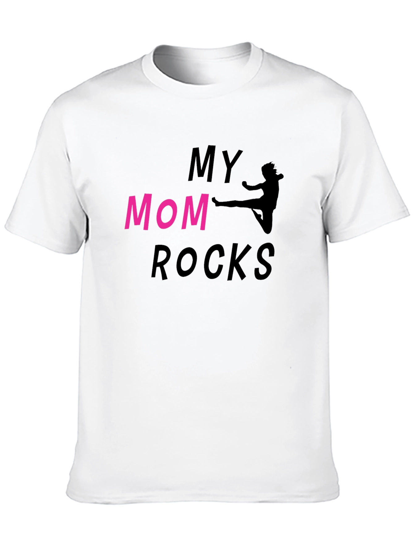 My Mom Rocks T-Shirt - Martial Arts Design