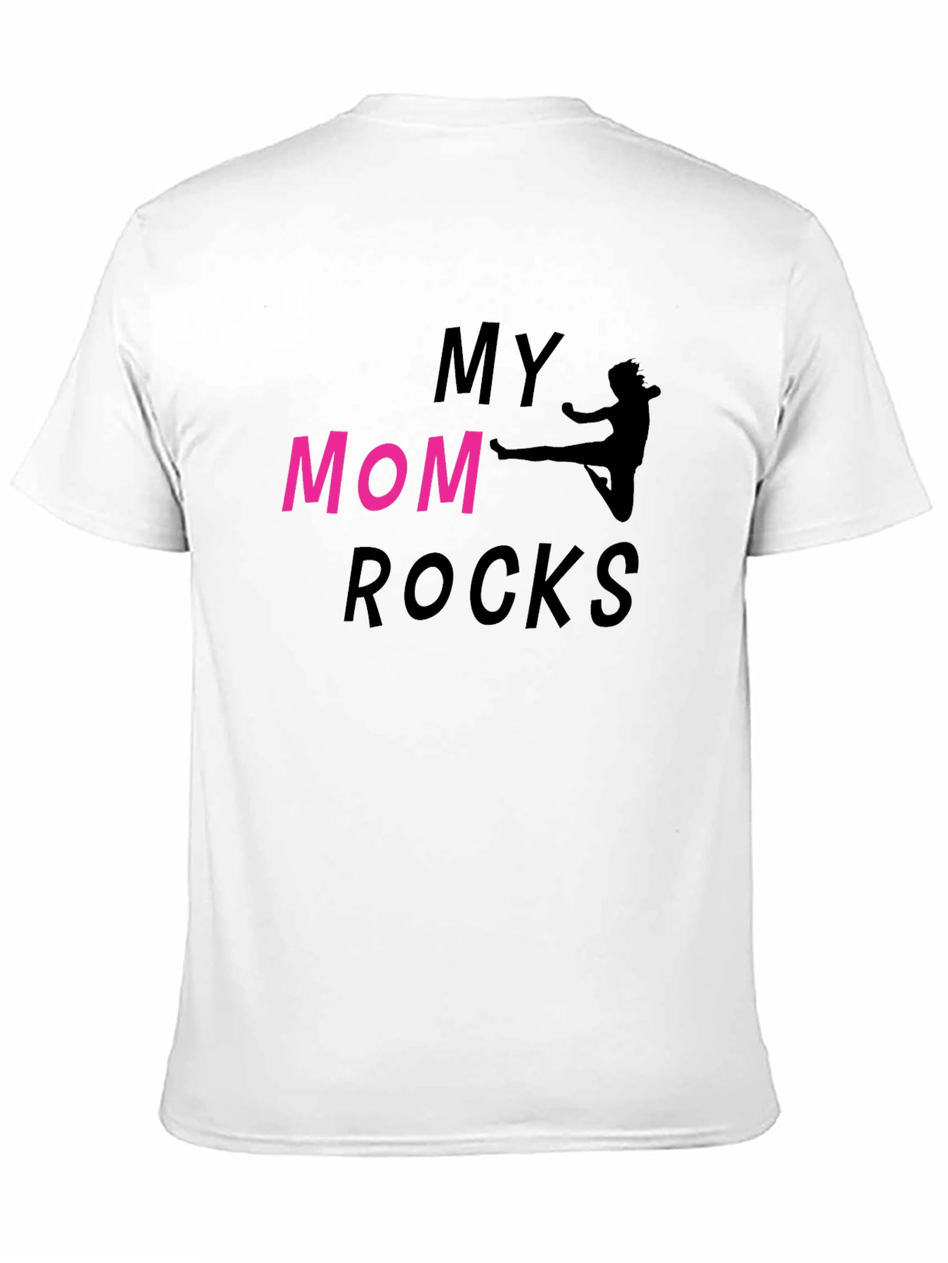 My Mom Rocks T-Shirt - Martial Arts Design
