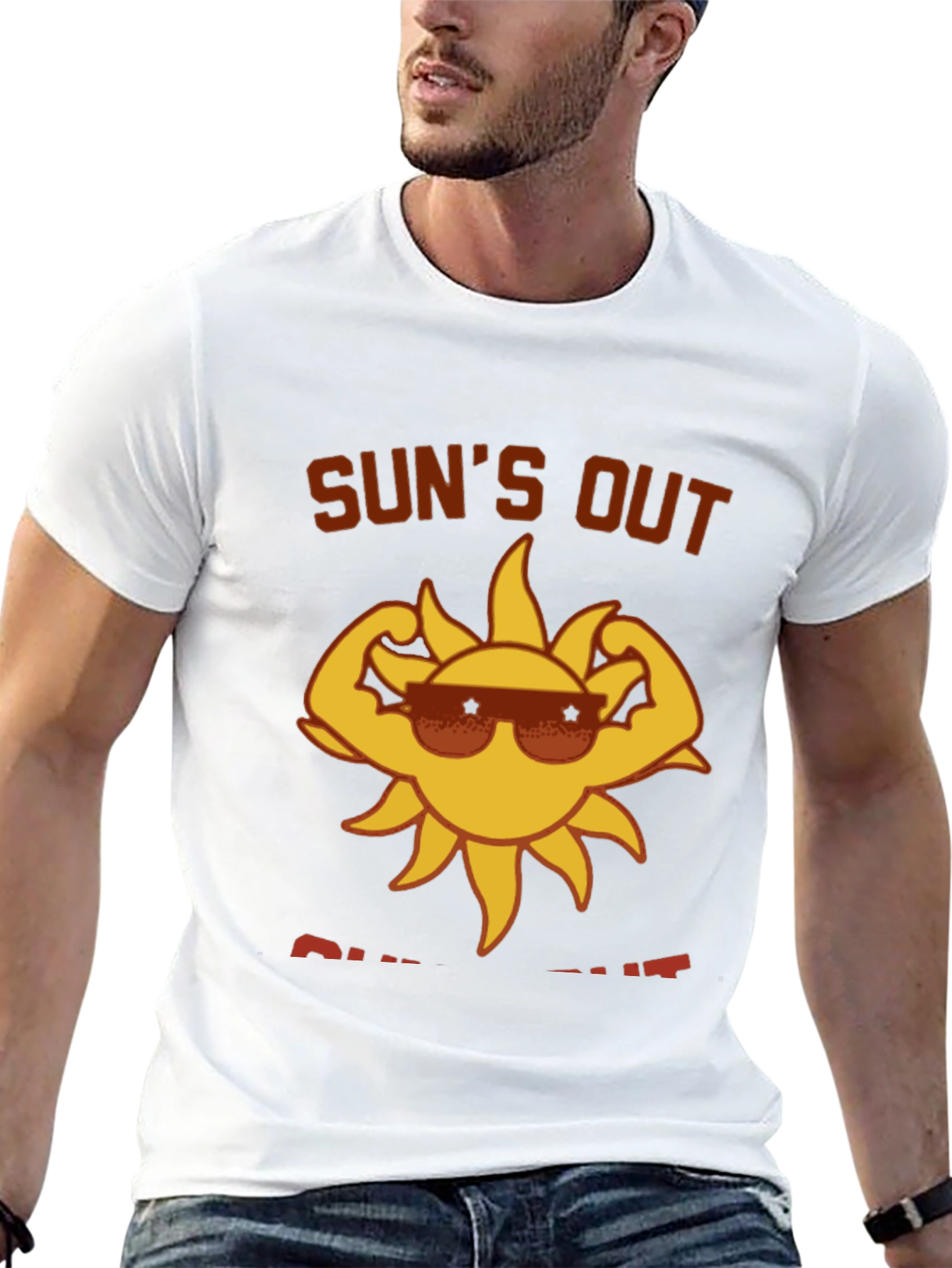 Suns Out Guns Out Graphic Tee