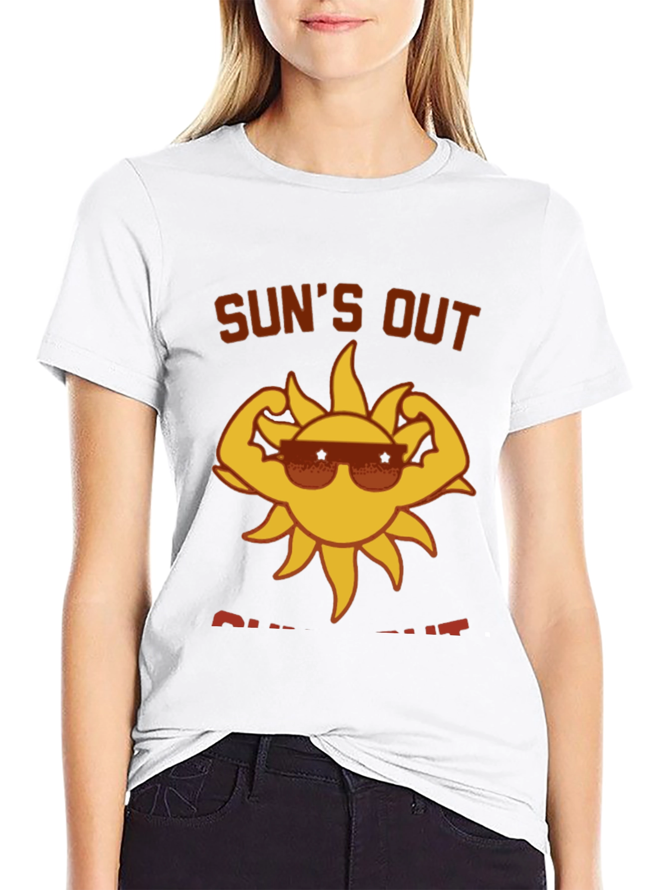 Suns Out Guns Out Graphic Tee