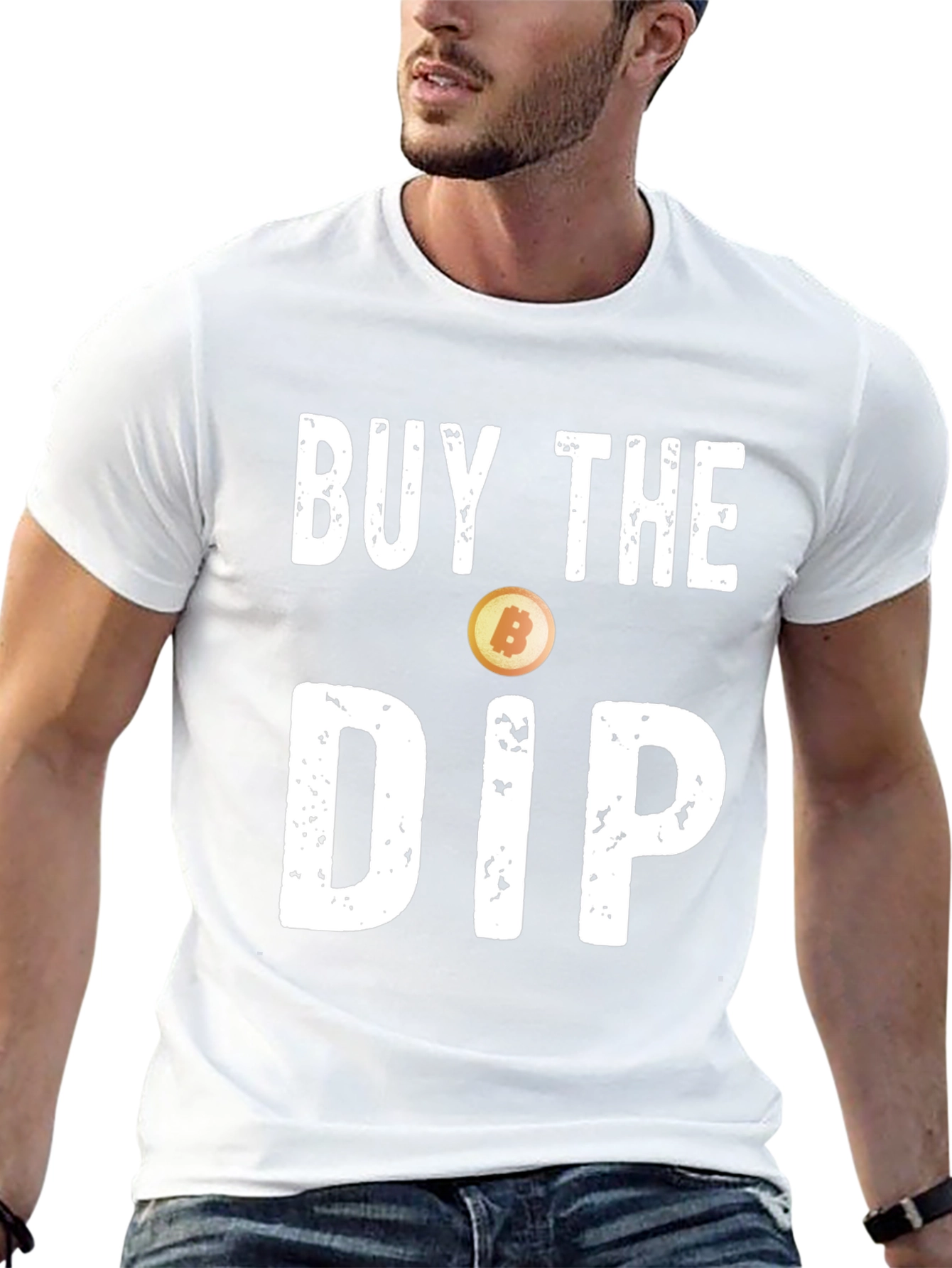 Buy the Dip Bitcoin Crypto T-Shirt
