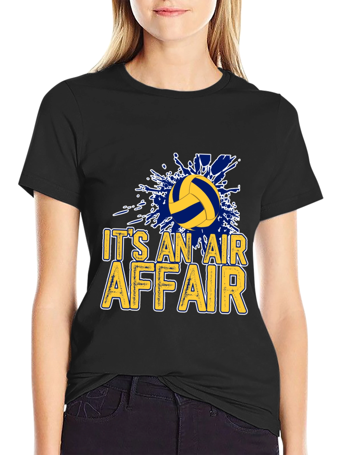 Its An Air Affair Volleyball T-Shirt