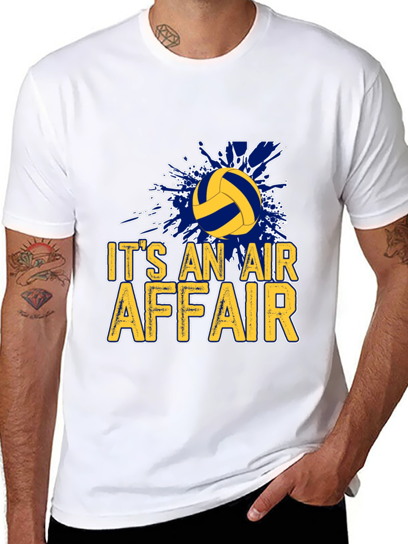 Its An Air Affair Volleyball T-Shirt