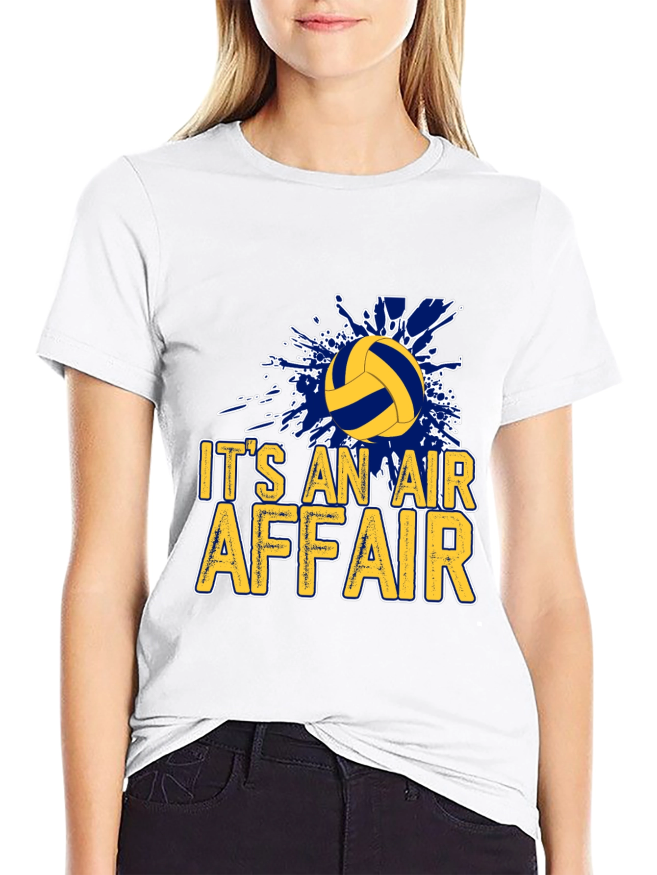 Its An Air Affair Volleyball T-Shirt