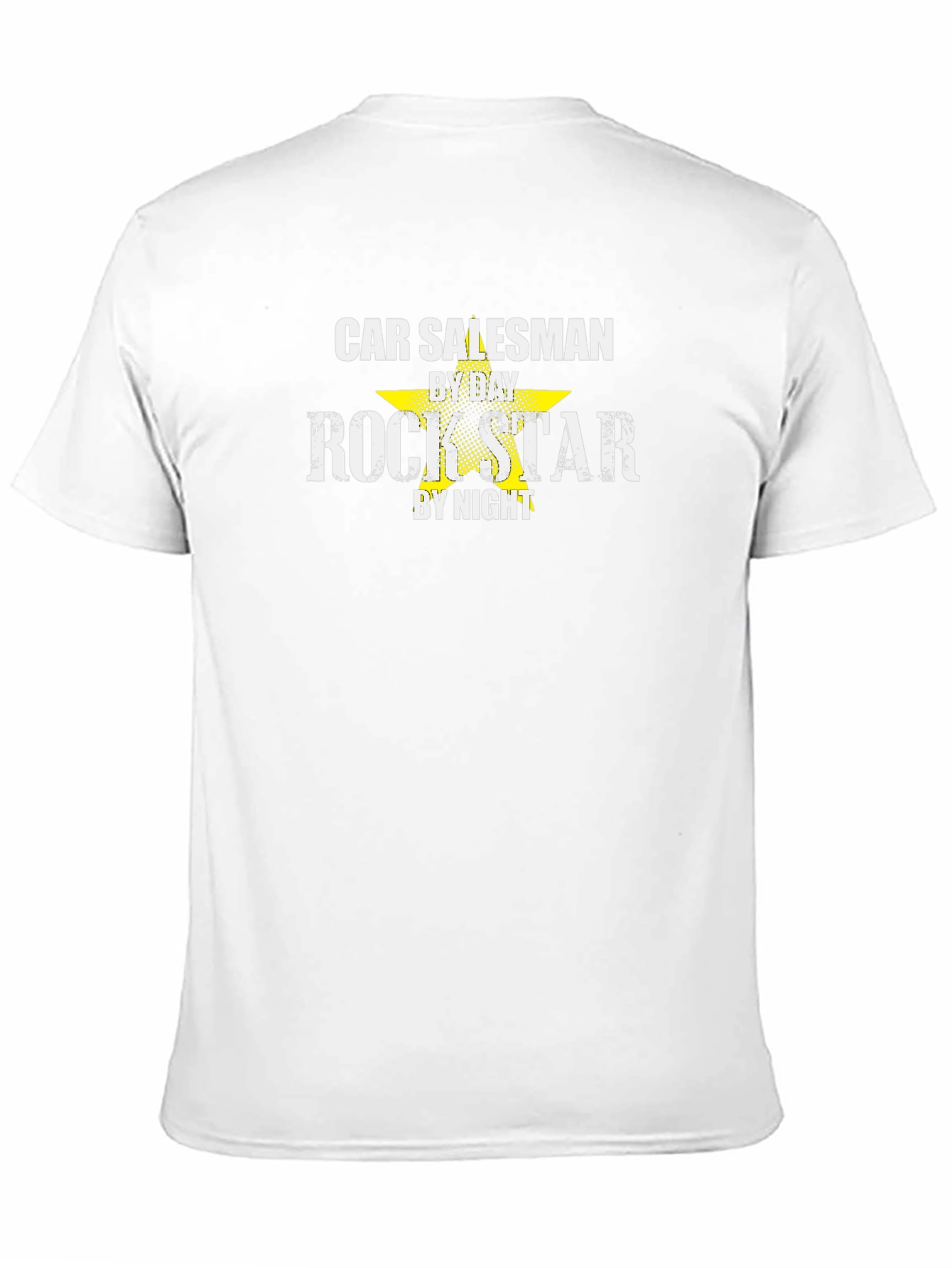 Car Salesman Rock Star Graphic Tee