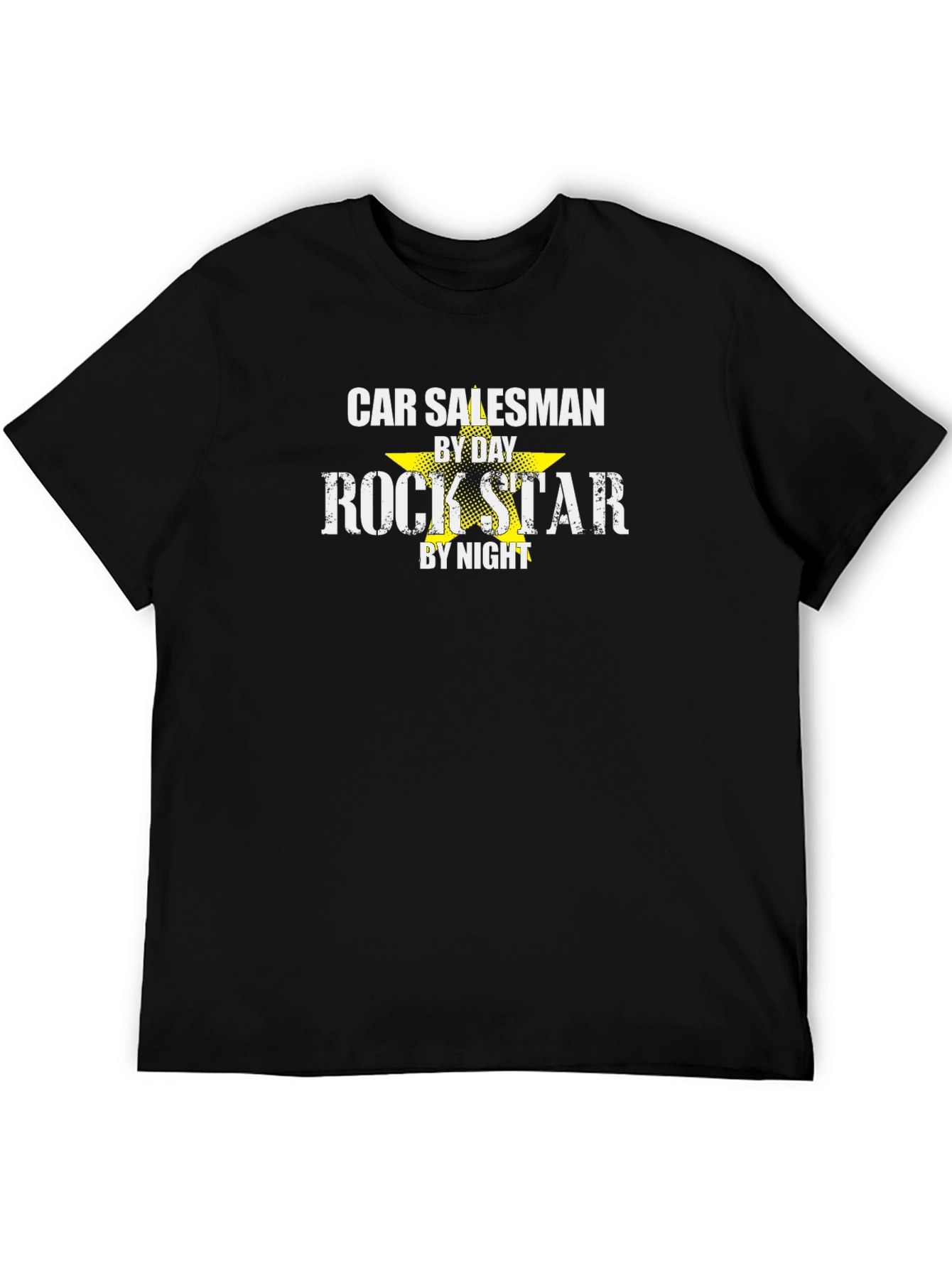Car Salesman Rock Star Graphic Tee