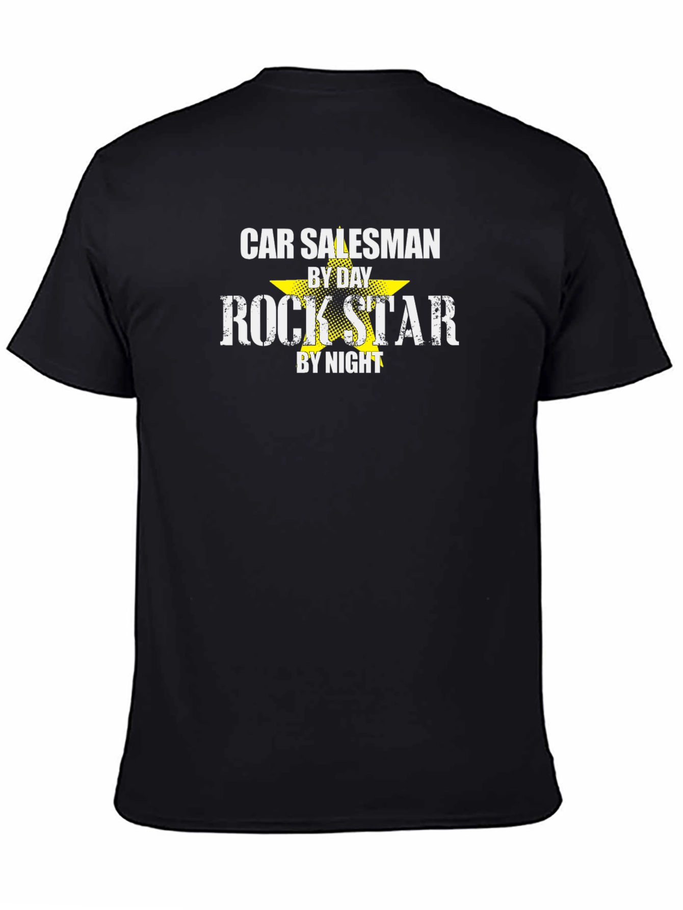 Car Salesman Rock Star Graphic Tee
