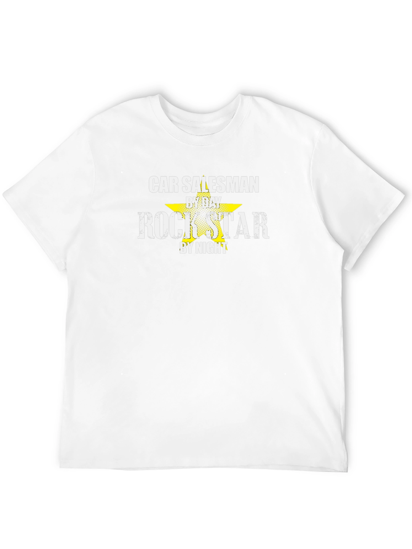 Car Salesman Rock Star Graphic Tee