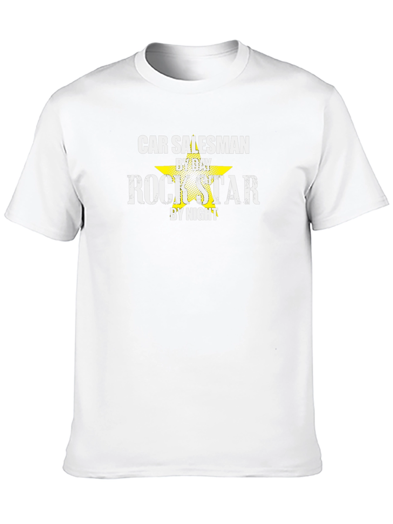 Car Salesman Rock Star Graphic Tee