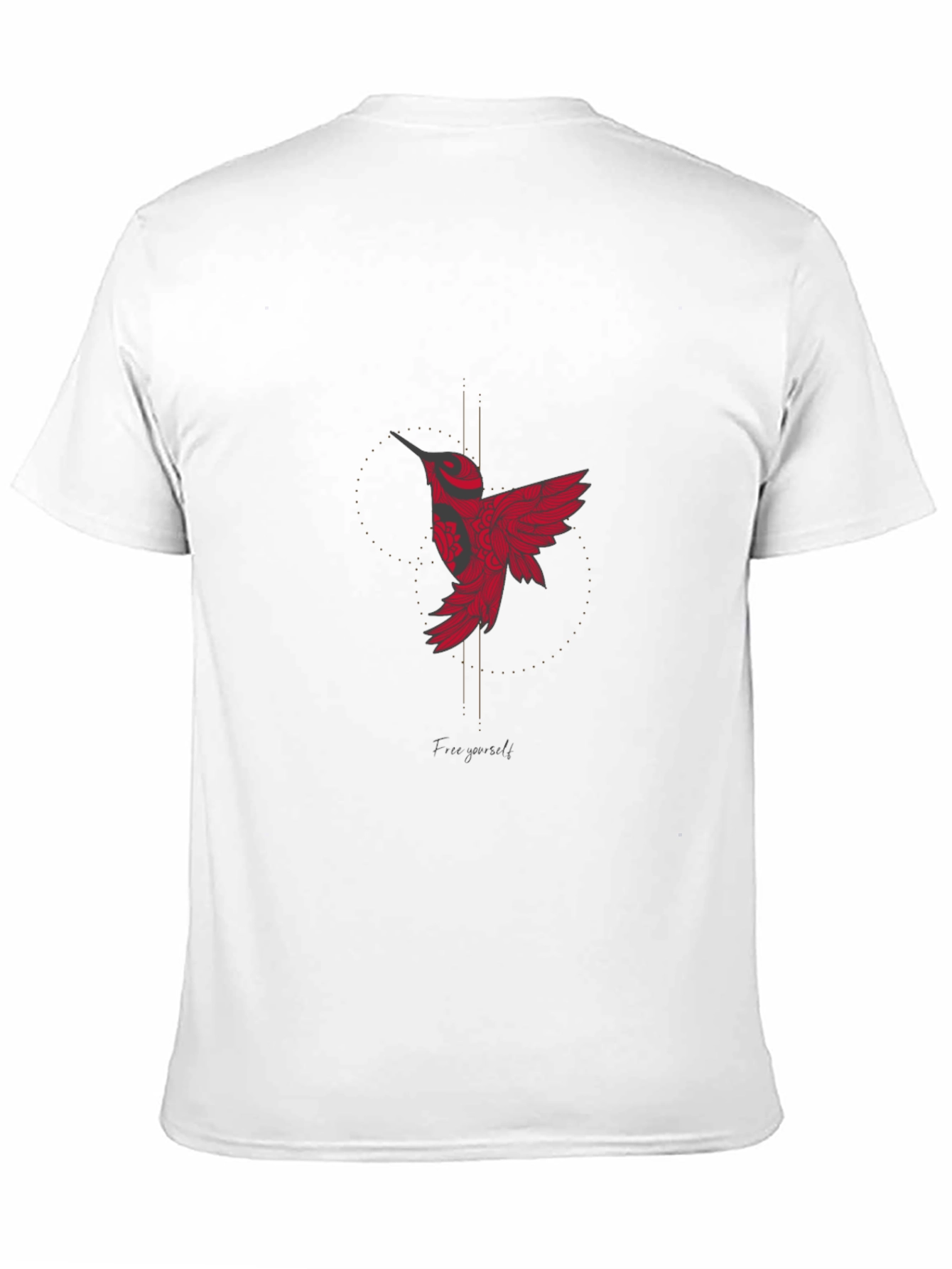 Hummingbird Graphic Print Tee