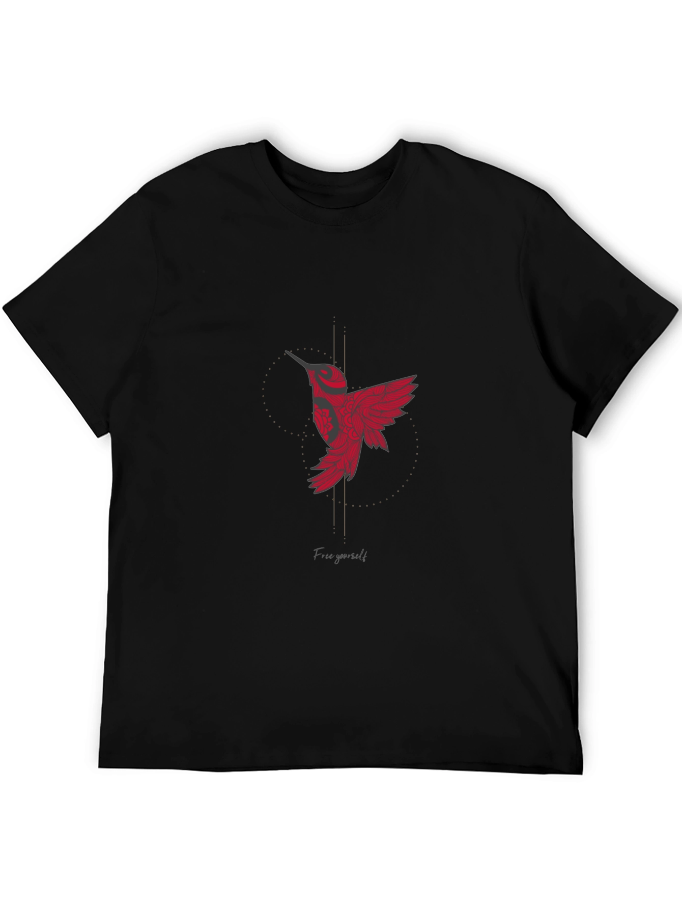 Hummingbird Graphic Print Tee