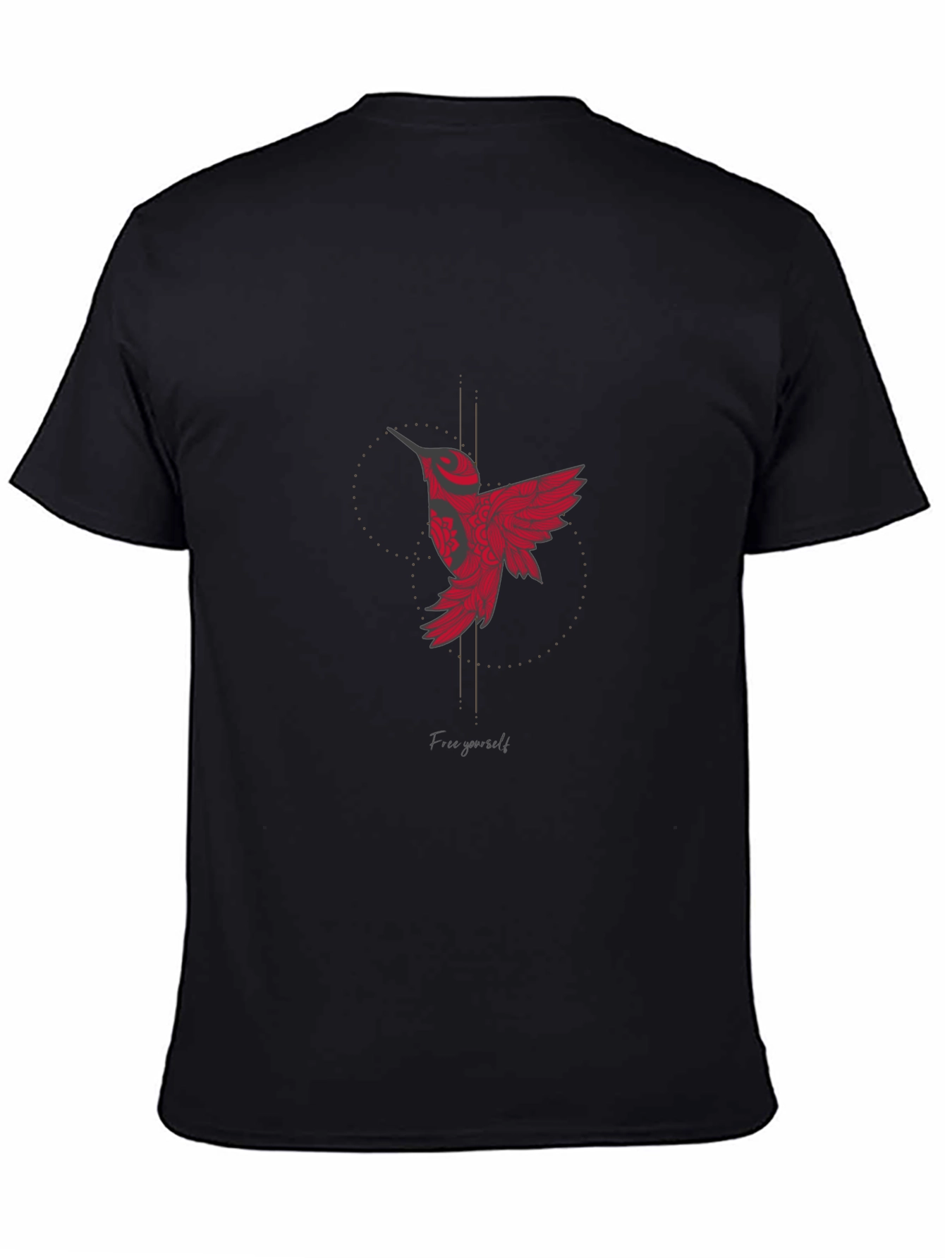 Hummingbird Graphic Print Tee