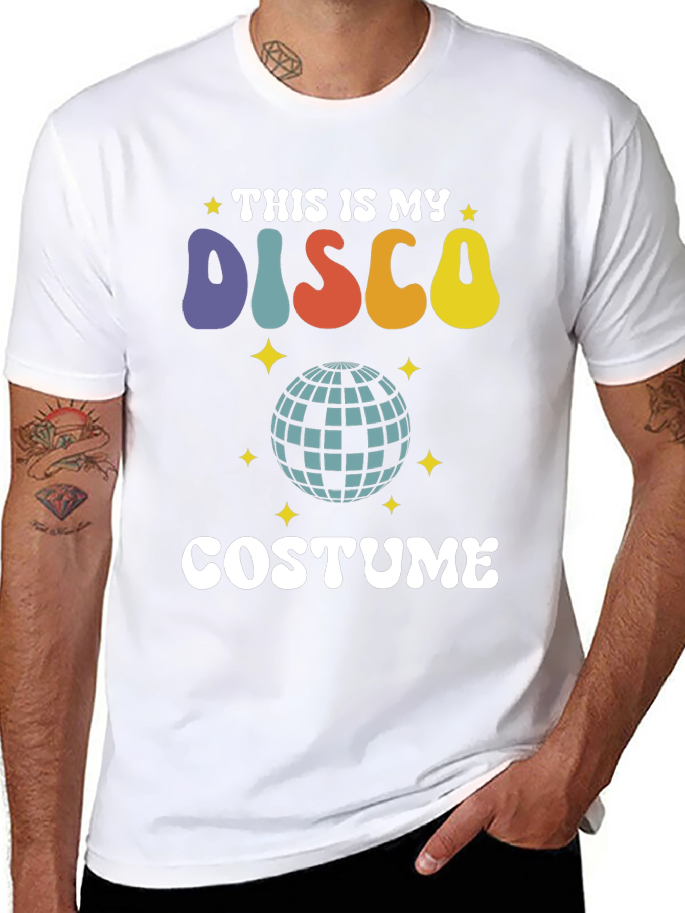 This Is My Disco Costume T-Shirt