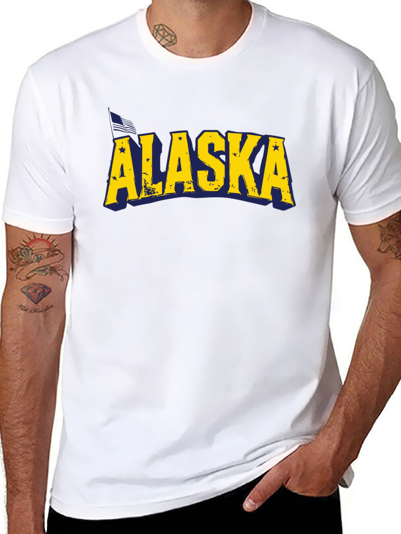 Alaska Graphic Print T-Shirt