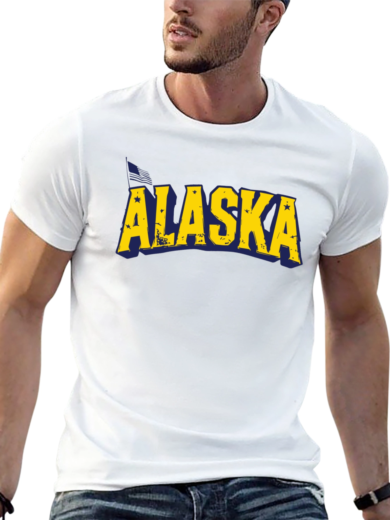 Alaska Graphic Print T-Shirt