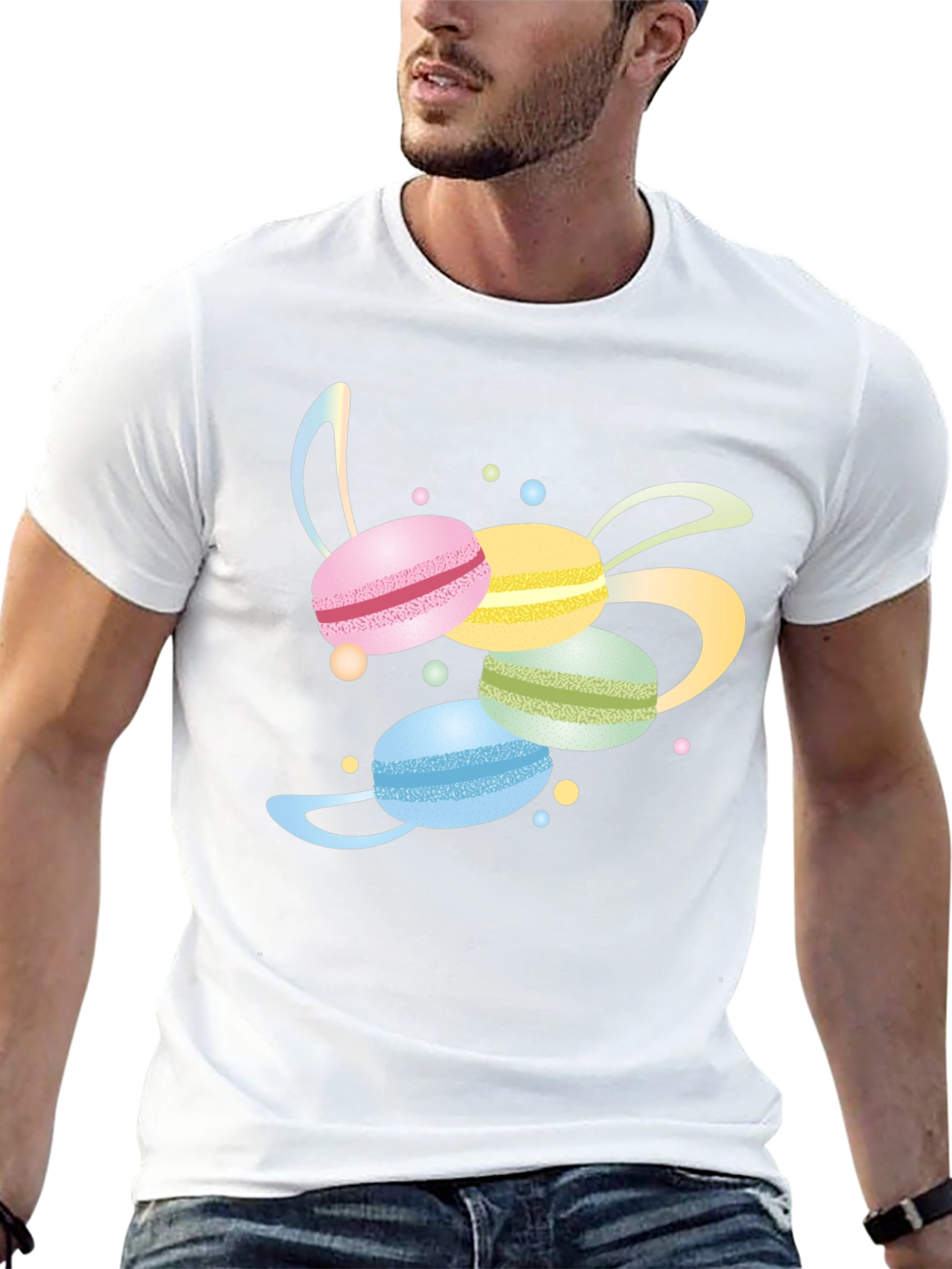 Macaron T-Shirt - Sweet Treat Design