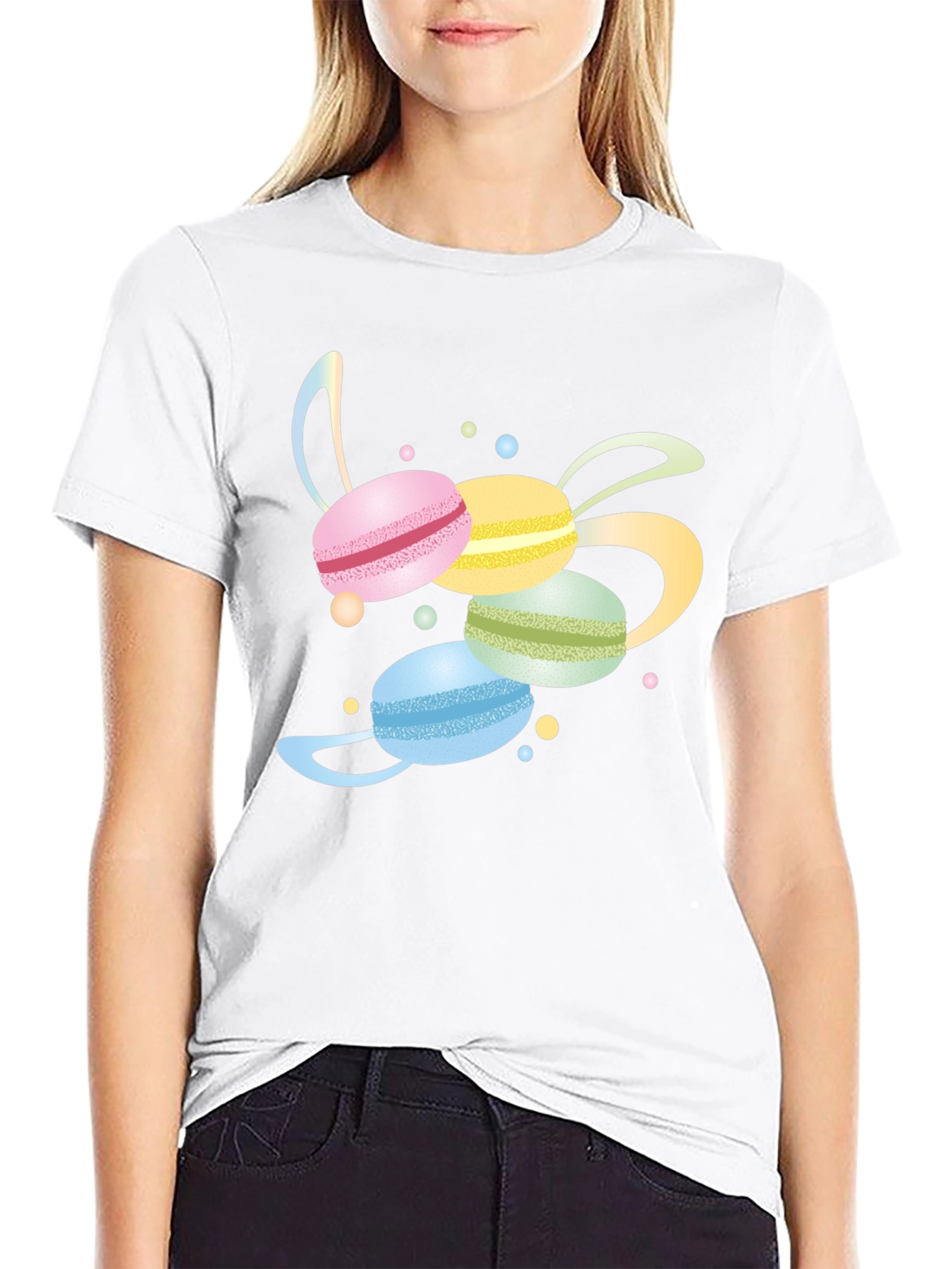 Macaron T-Shirt - Sweet Treat Design