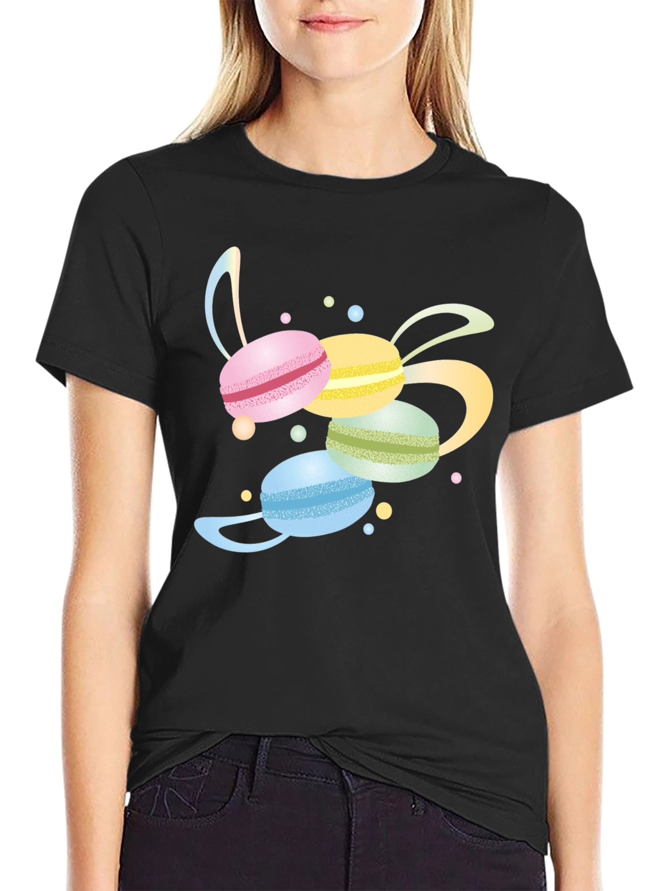 Macaron T-Shirt - Sweet Treat Design