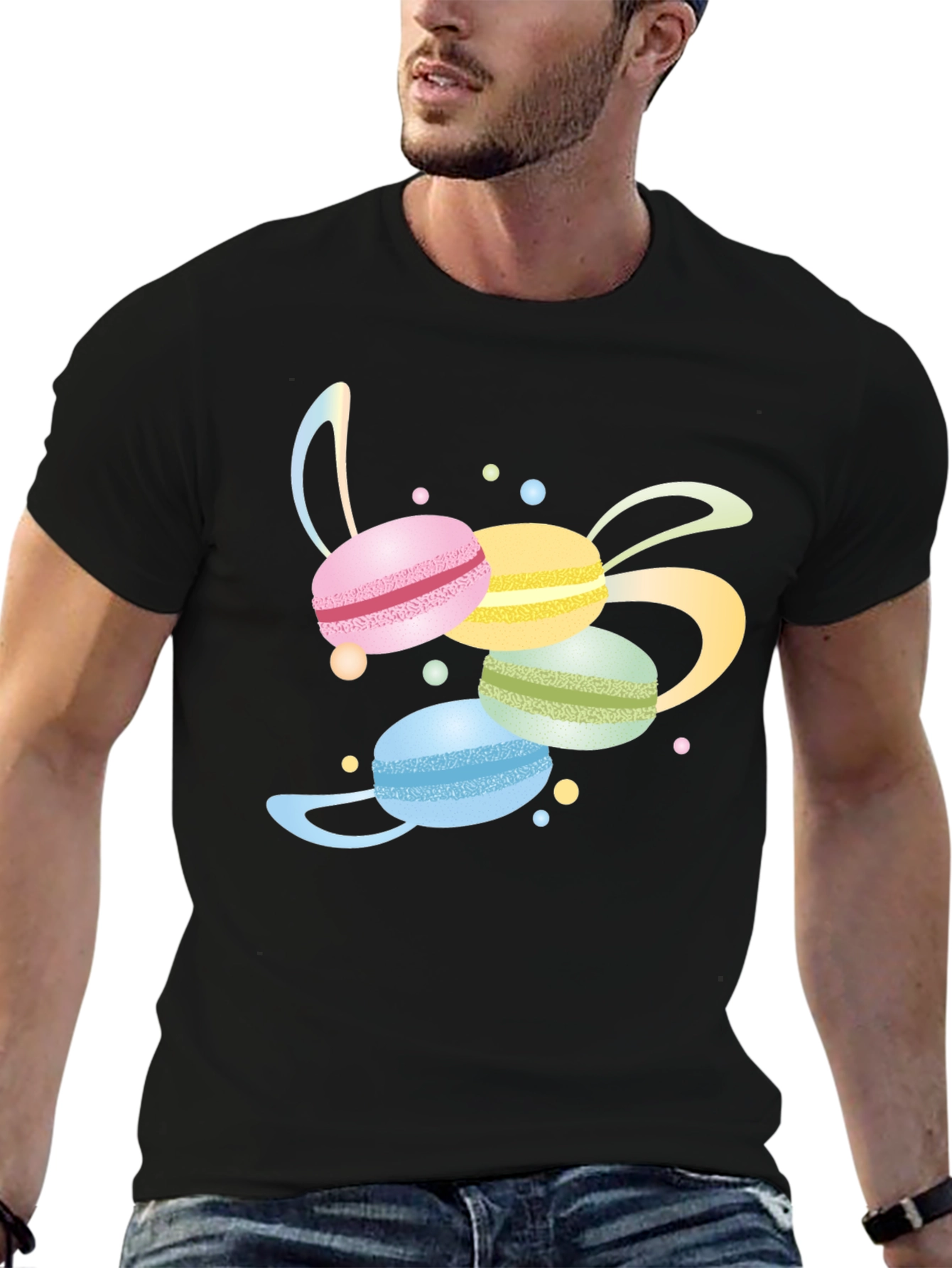 Macaron T-Shirt - Sweet Treat Design