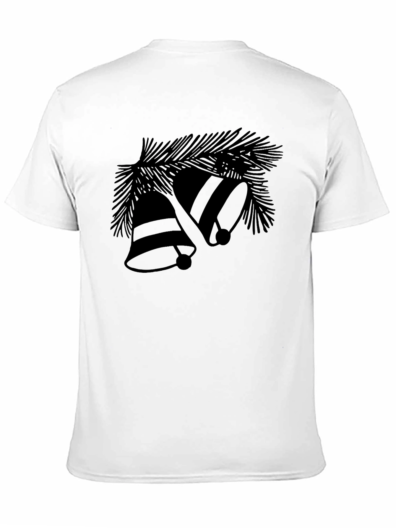 Festive Bells Graphic Tee - Holiday Cheer