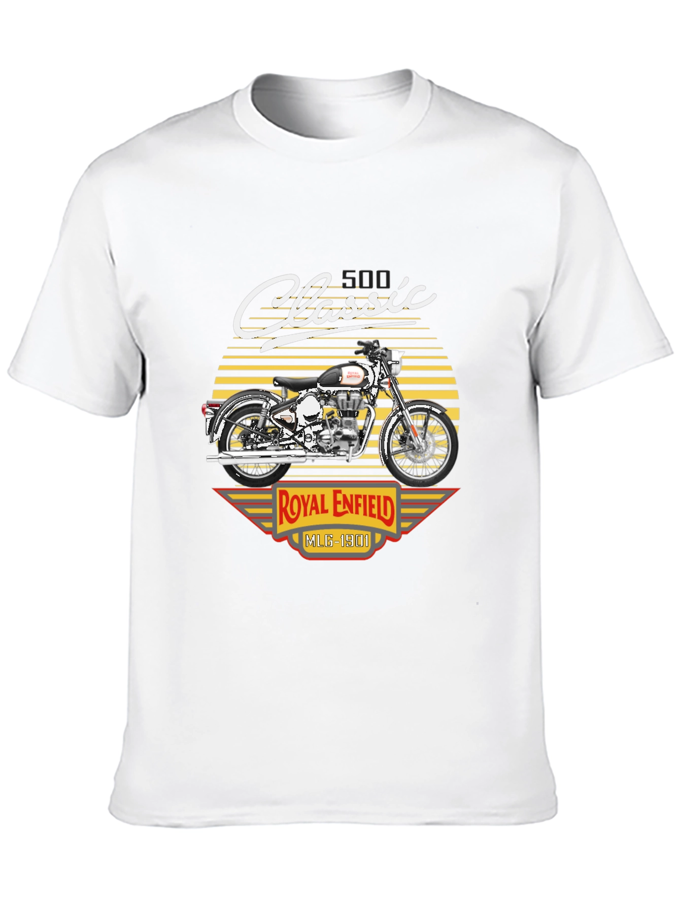 Royal Enfield Classic Motorcycle Graphic T-Shirt