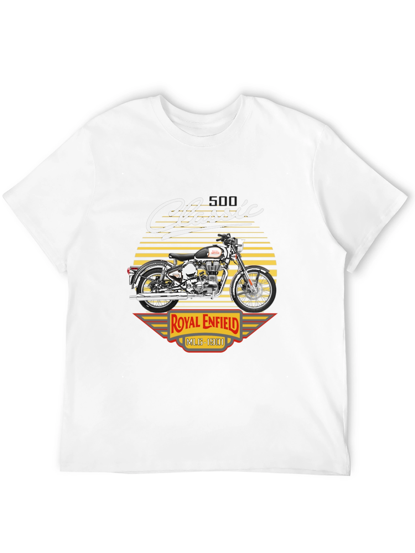 Royal Enfield Classic Motorcycle Graphic T-Shirt